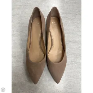 Shoes Heels Block By Marc Fisher In Tan, Size: 9.5 Fashion Heels for Fall