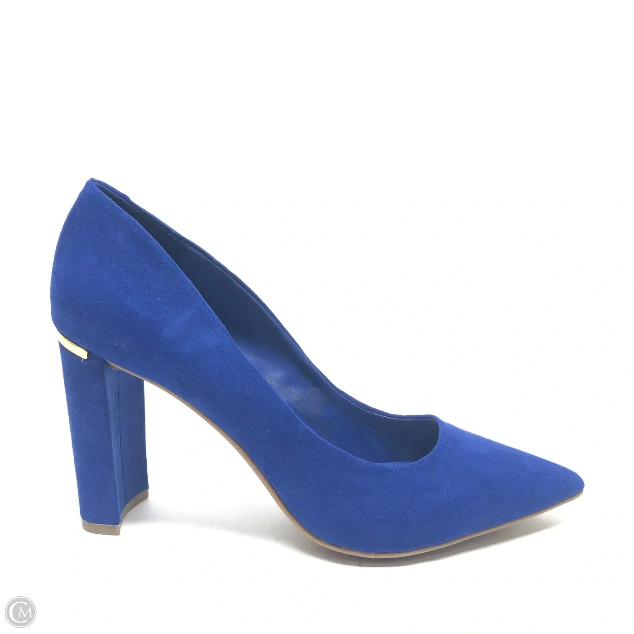 Shoes Heels Block By Marc New York In Blue, Size: 8.5 Vibrant Tone