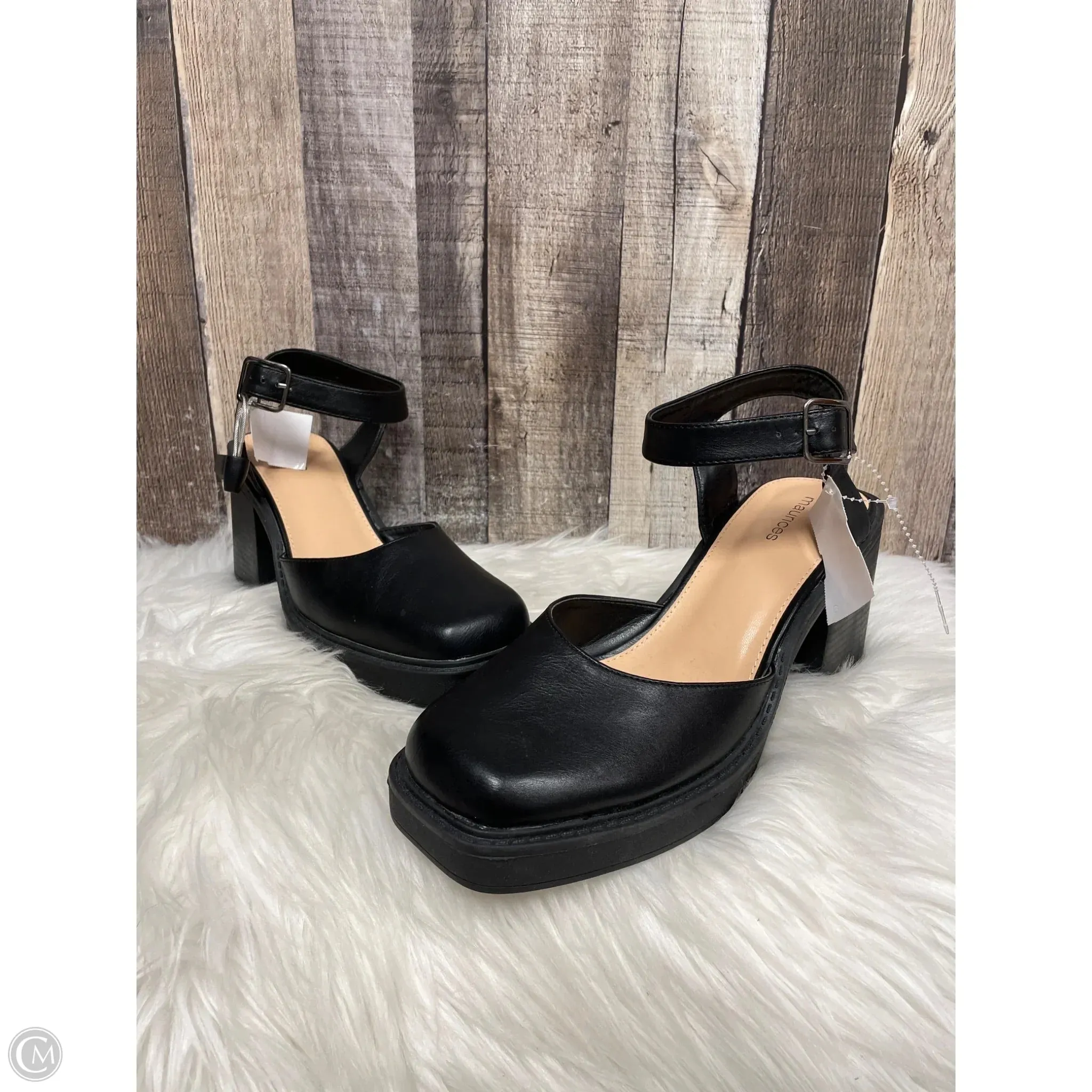 Shoes Heels Block By Maurices In Black, Size: 10 Office Vibe Holiday Office Shoes