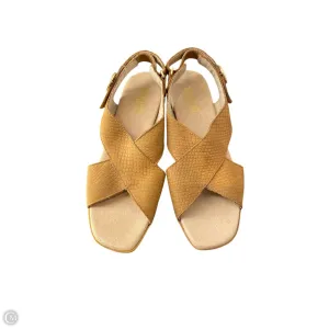 Shoes Heels Block By Munro In Brown, Size: 6.5 Comfortable Straps
