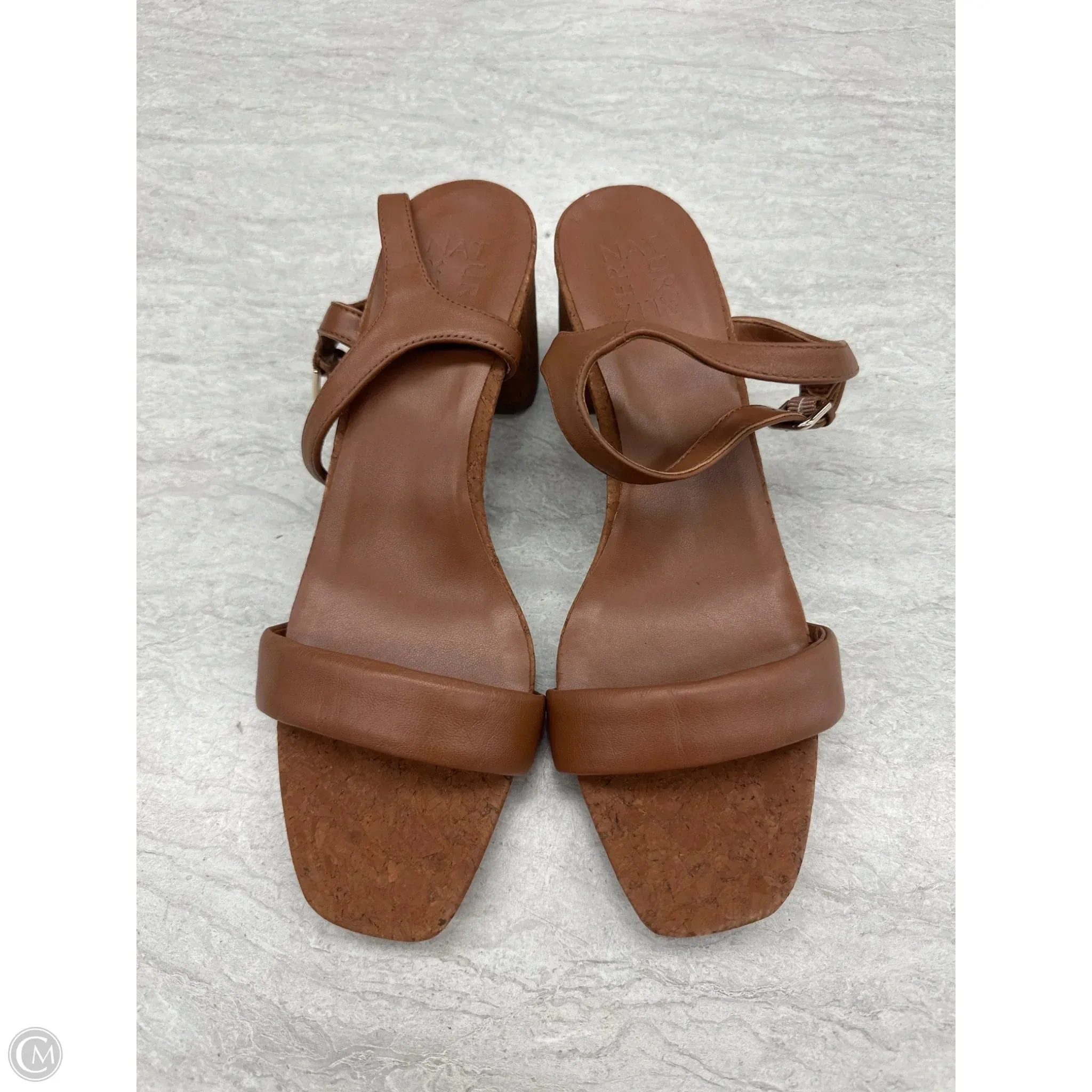 Fashionable Boots formal dress shoes Shoes Heels Block By Naturalizer In Brown, Size: 9