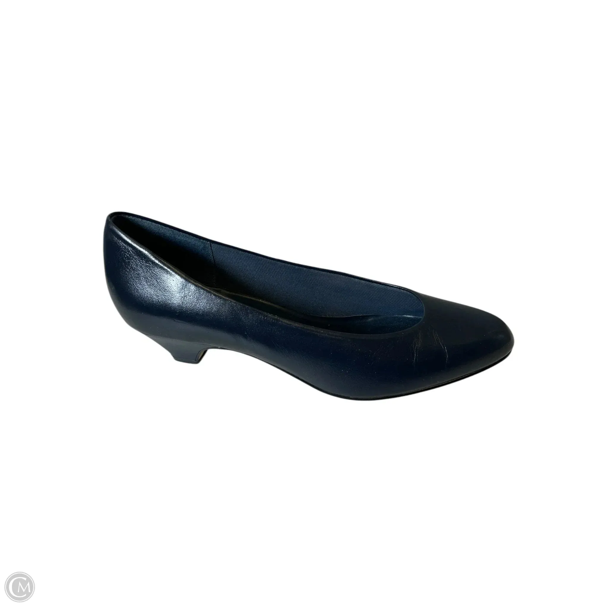 Shoes Heels Block By Naturalizer In Navy, Size: 7 PU midsole Stylish Booties