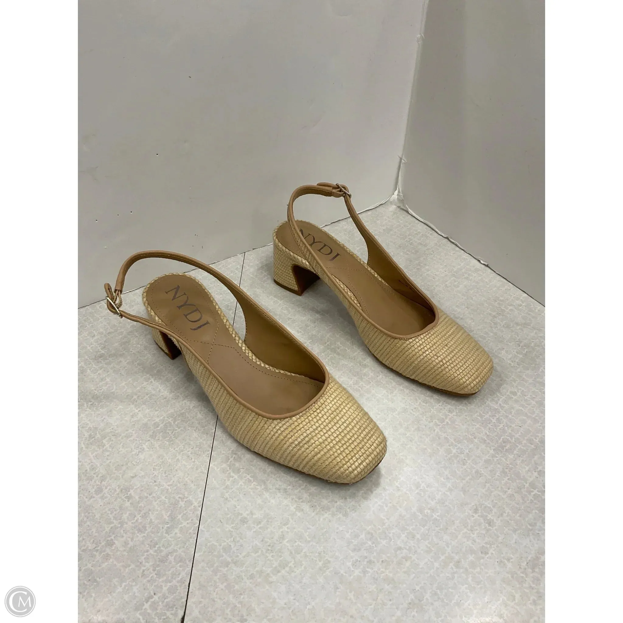 Padded Tongue anti static Shoes Heels Block By Not Your Daughters Jeans In Brown, Size: 8