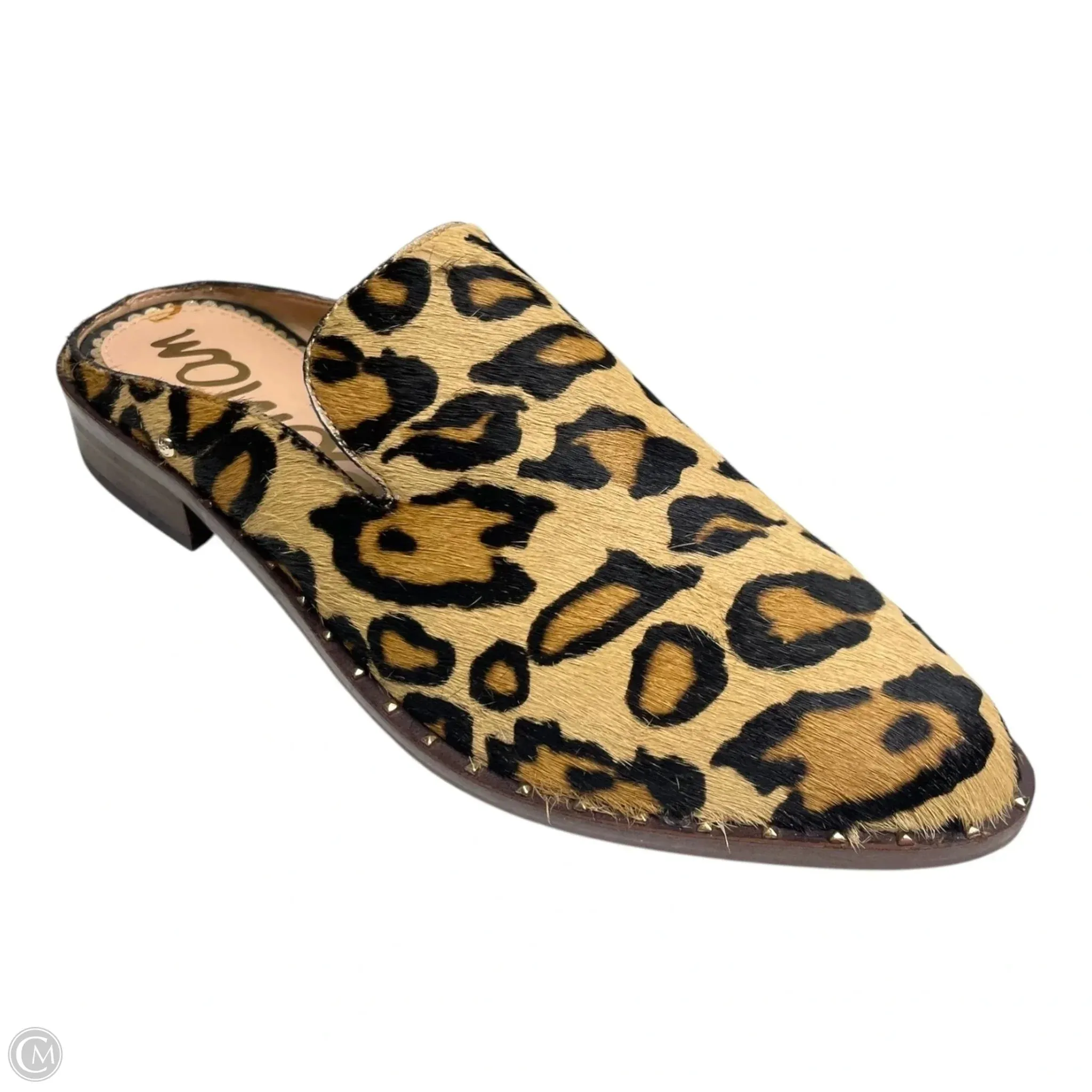 Statement Heels Cushioned Insole Shoes Heels Block By Sam Edelman In Animal Print, Size: 6.5
