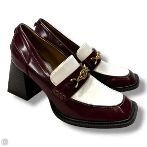Shoes Heels Block By Sam Edelman In Maroon, Size: 8 Statement style