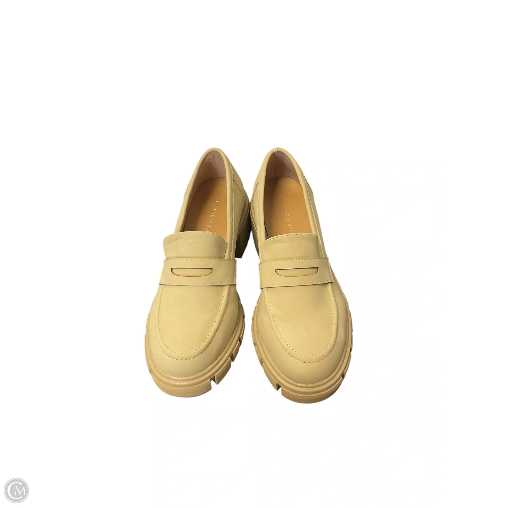 Shoes Heels Block By Sincerely Jules In Tan, Size: 7.5 Quick Drying