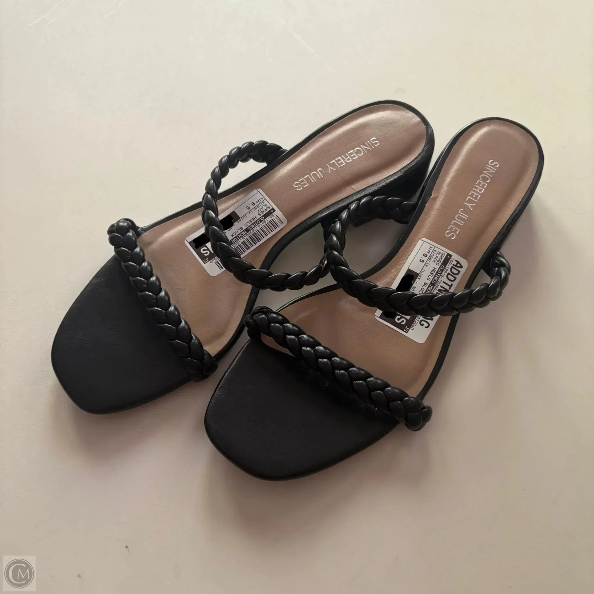 Shoes Heels Block By  sincerly jules In Black, Size: 9.5 Elegant Booties