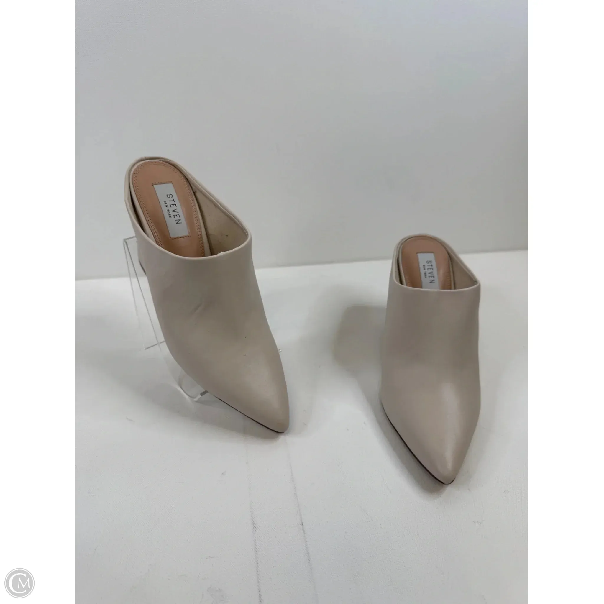 All Season Comfy Footwear Shoes Heels Block By Steve Madden In Pink, Size: 9