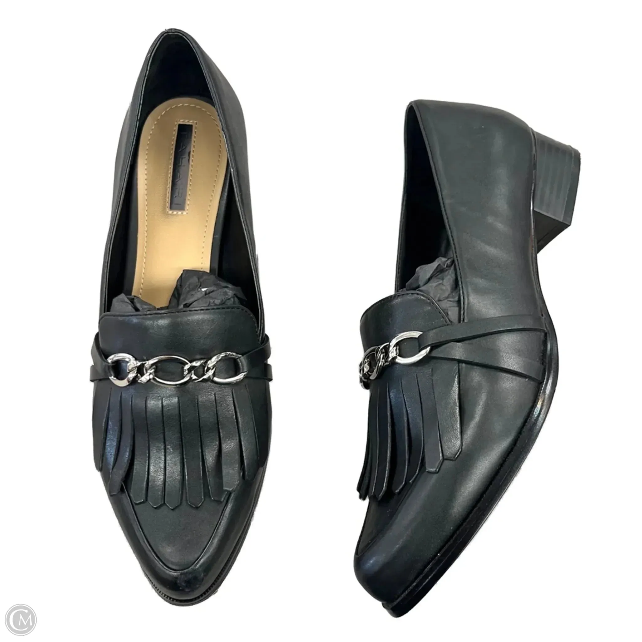 Shoes Heels Block By Tahari By Arthur Levine In Black, Size: 9 Pointed Toe