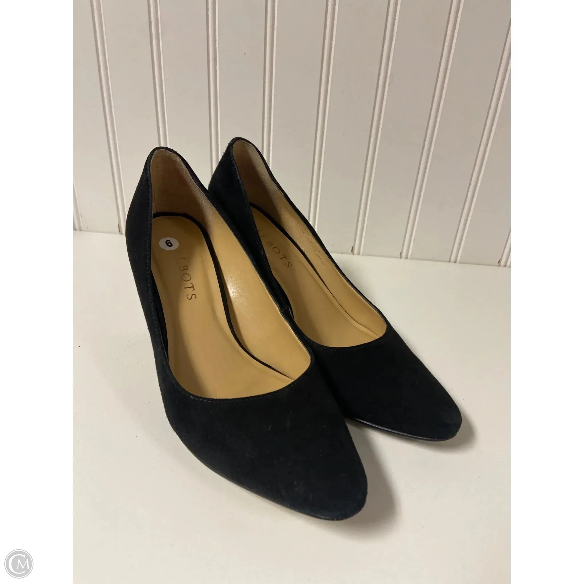 Shoes Heels Block By Talbots In Black, Size: 6 Abrasion resistant Water Resistant