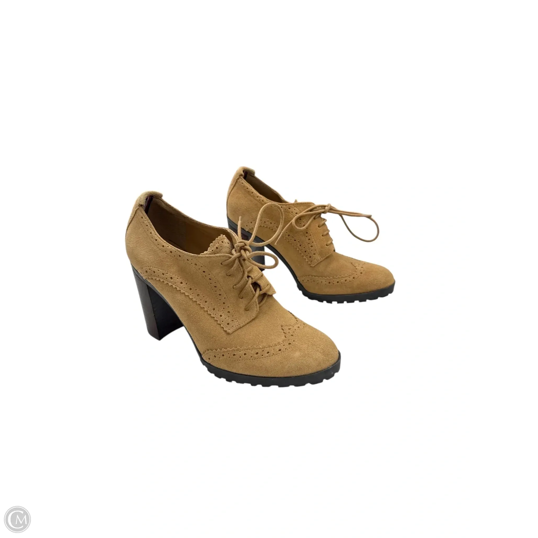 Shoes Heels Block By Tommy Hilfiger In Tan, Size: 6 Minimalist