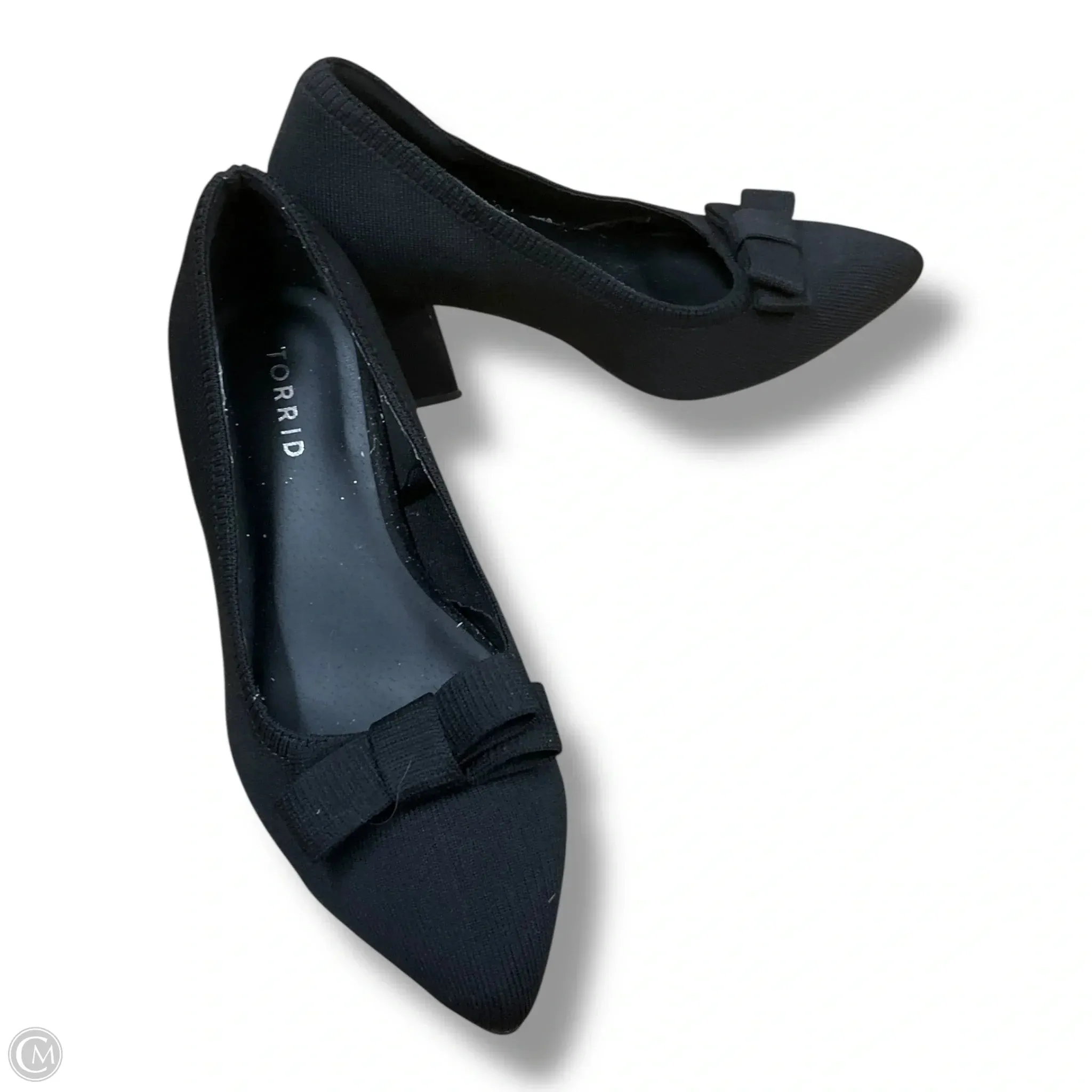 Shoes Heels Block By Torrid In Black, Size: 8 High Fashion Shoes Clean Finish