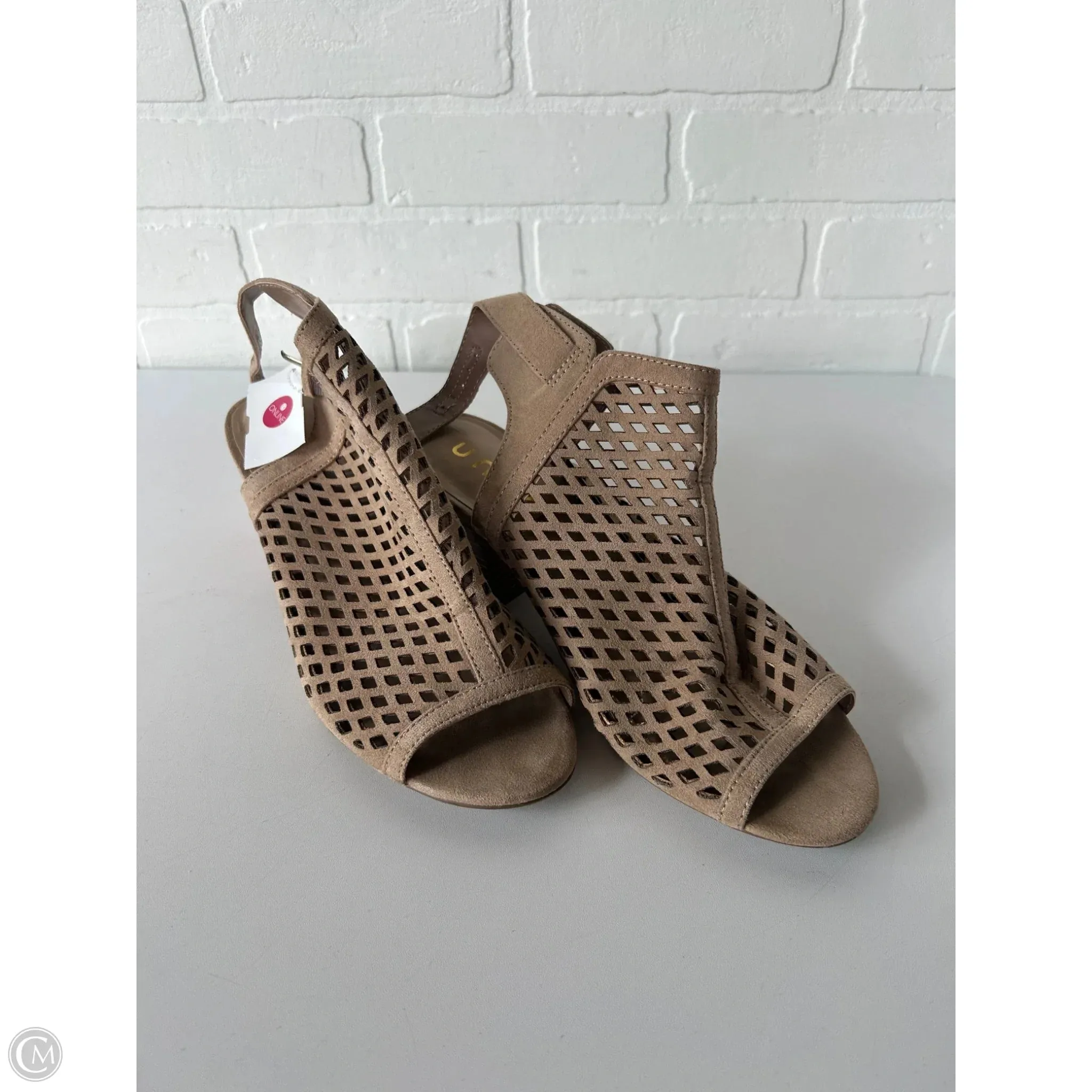 Shoes Heels Block By Unisa In Tan, Size: 10 Classy Sandals Fresh Design