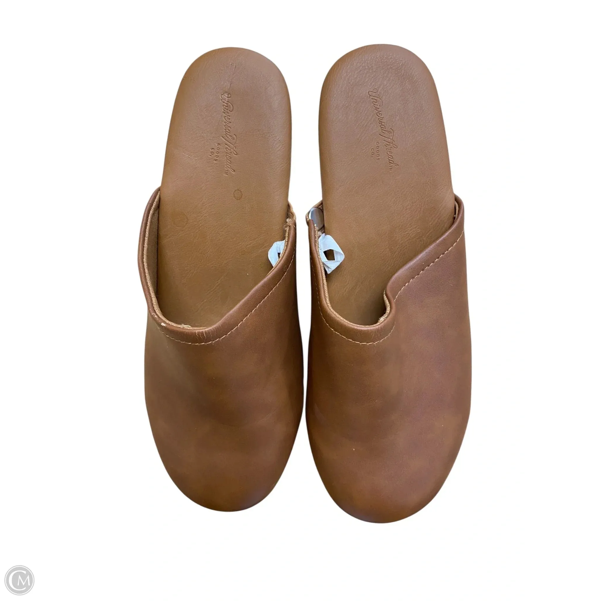 Shoes Heels Block By Universal Thread In Brown, Size: 6.5 Anti Odor Trendy Platform Heels