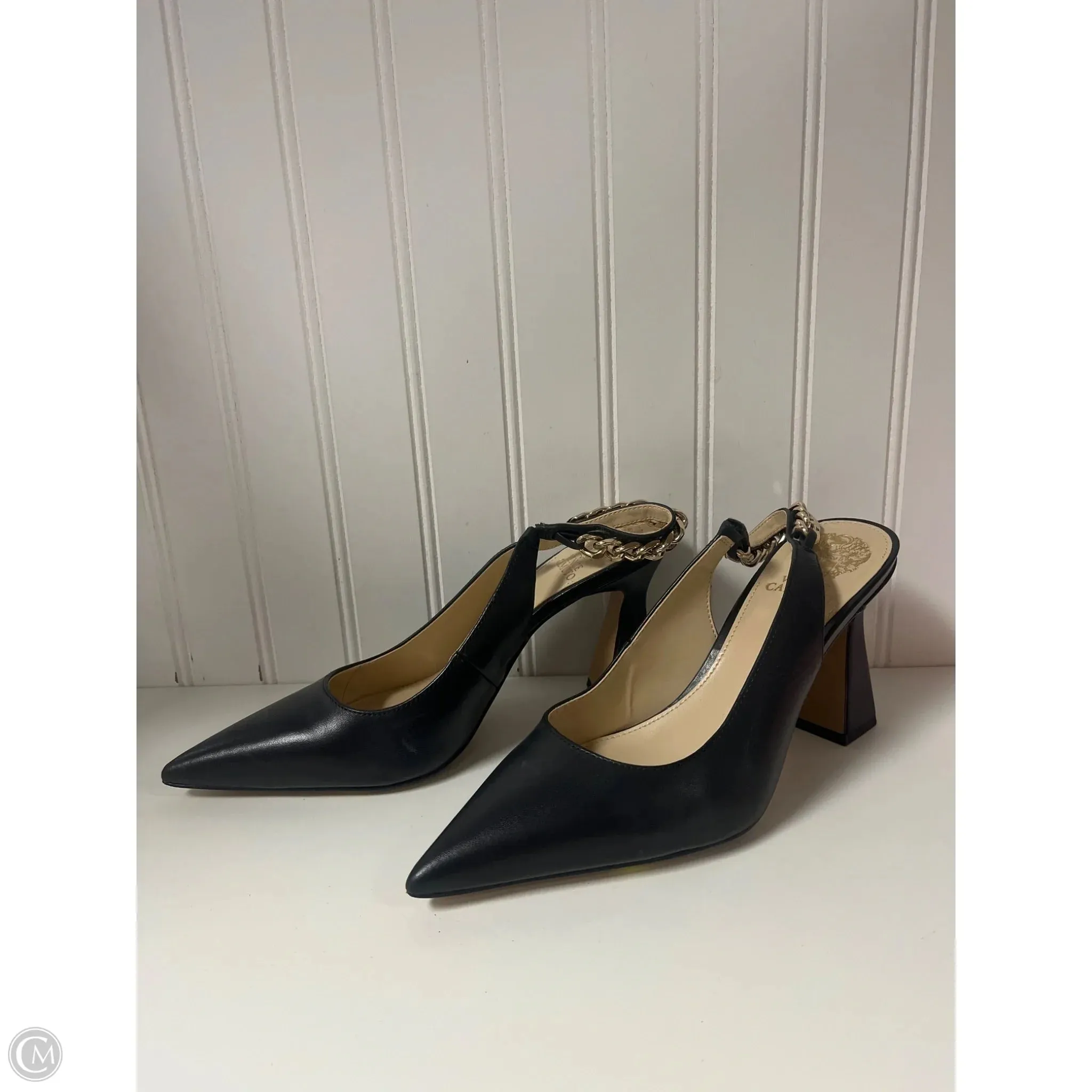 Shoes Heels Block By Vince Camuto In Black, Size: 8.5 Evening Mode Abrasion resistant
