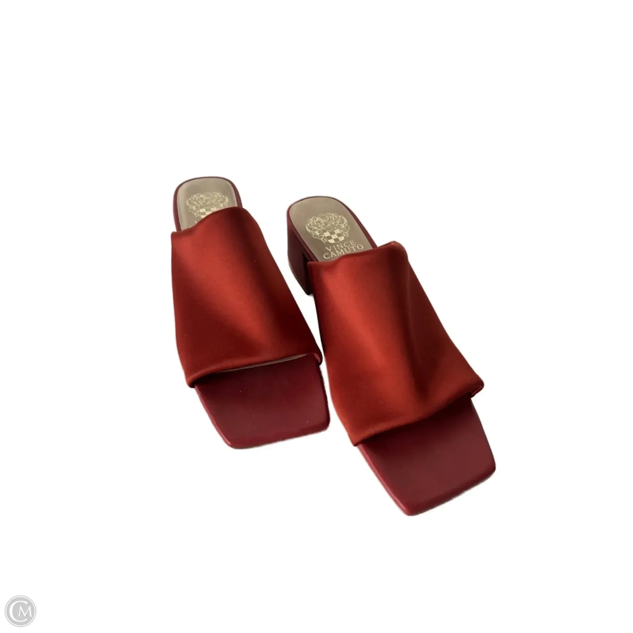 Shoes Heels Block By Vince Camuto In Orange, Size: 9 Flirty Mood