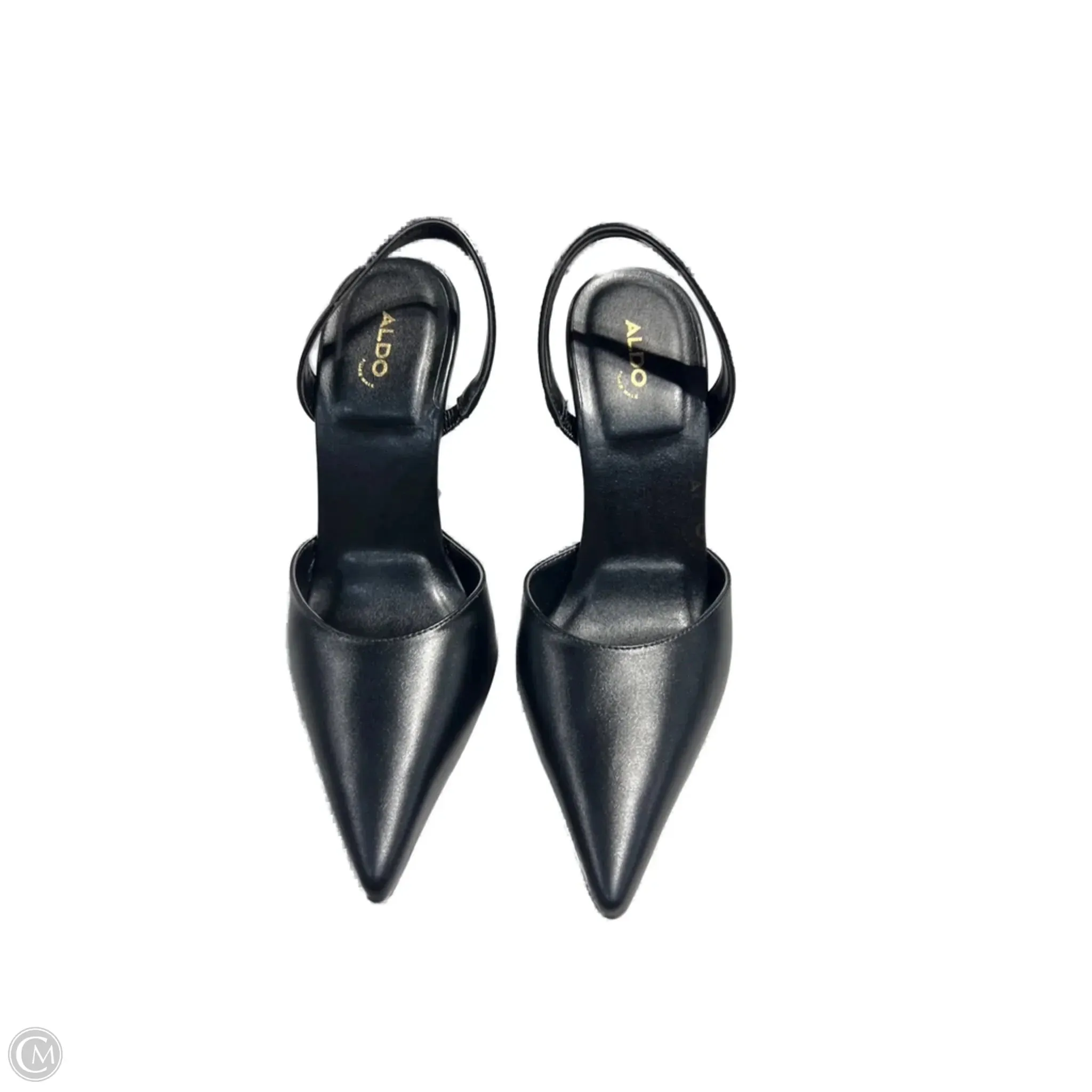 Shoes Heels Stiletto By Aldo In Black, Size: 7.5 Elegant Footwear Comfortable Heeled Sandals