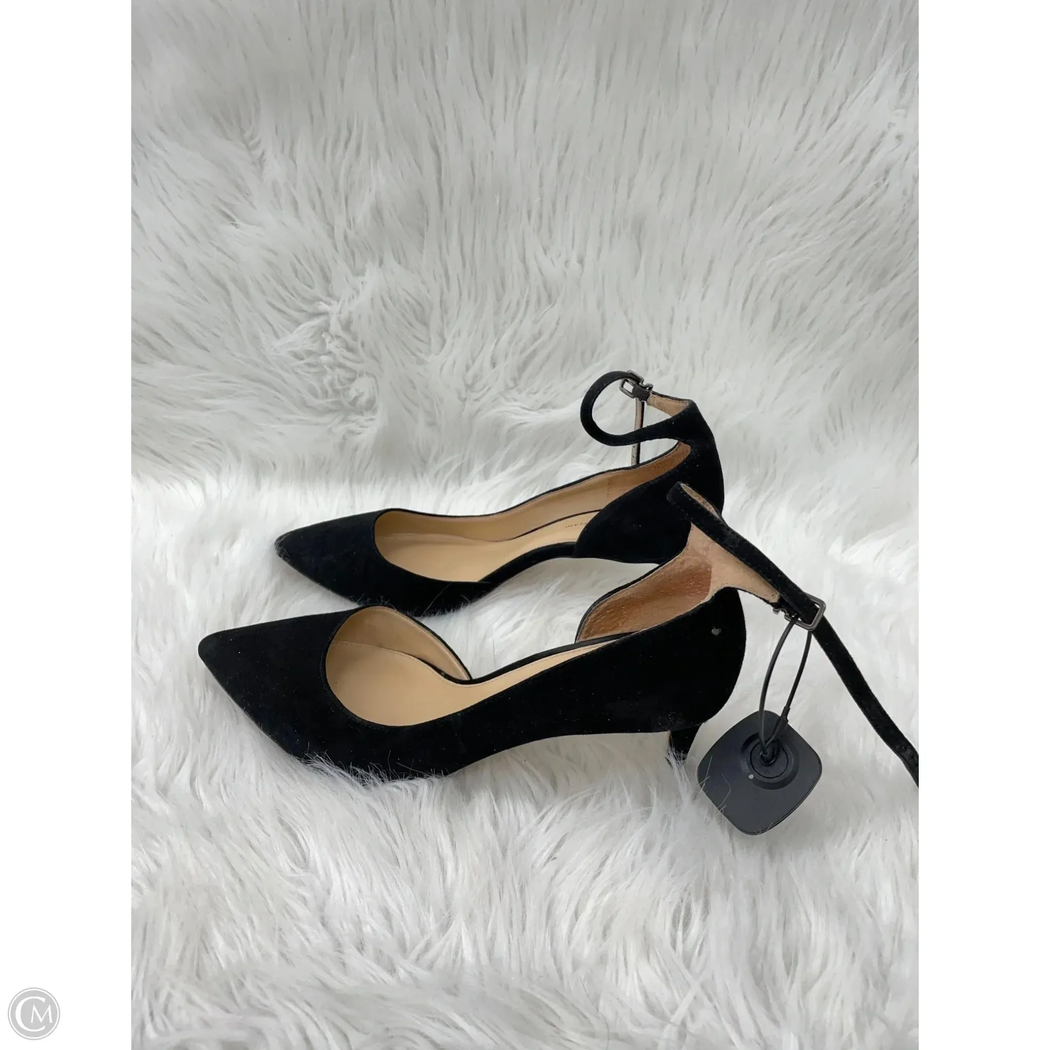 Cushioned Insole Chic Finish Shoes Heels Stiletto By Antonio Melani In Black, Size: 9