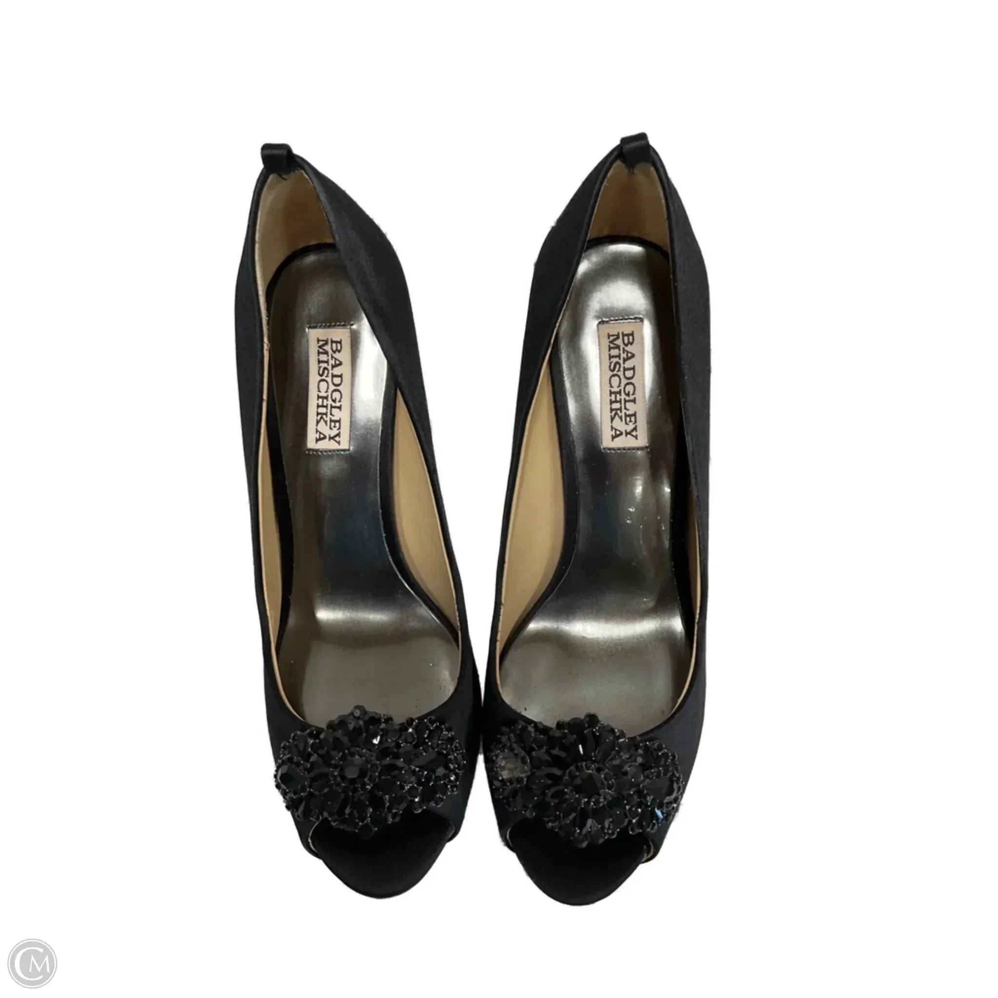 Shoes Heels Stiletto By Badgley Mischka In Black, Size: 8 Creative Look Luxury Heels for Office