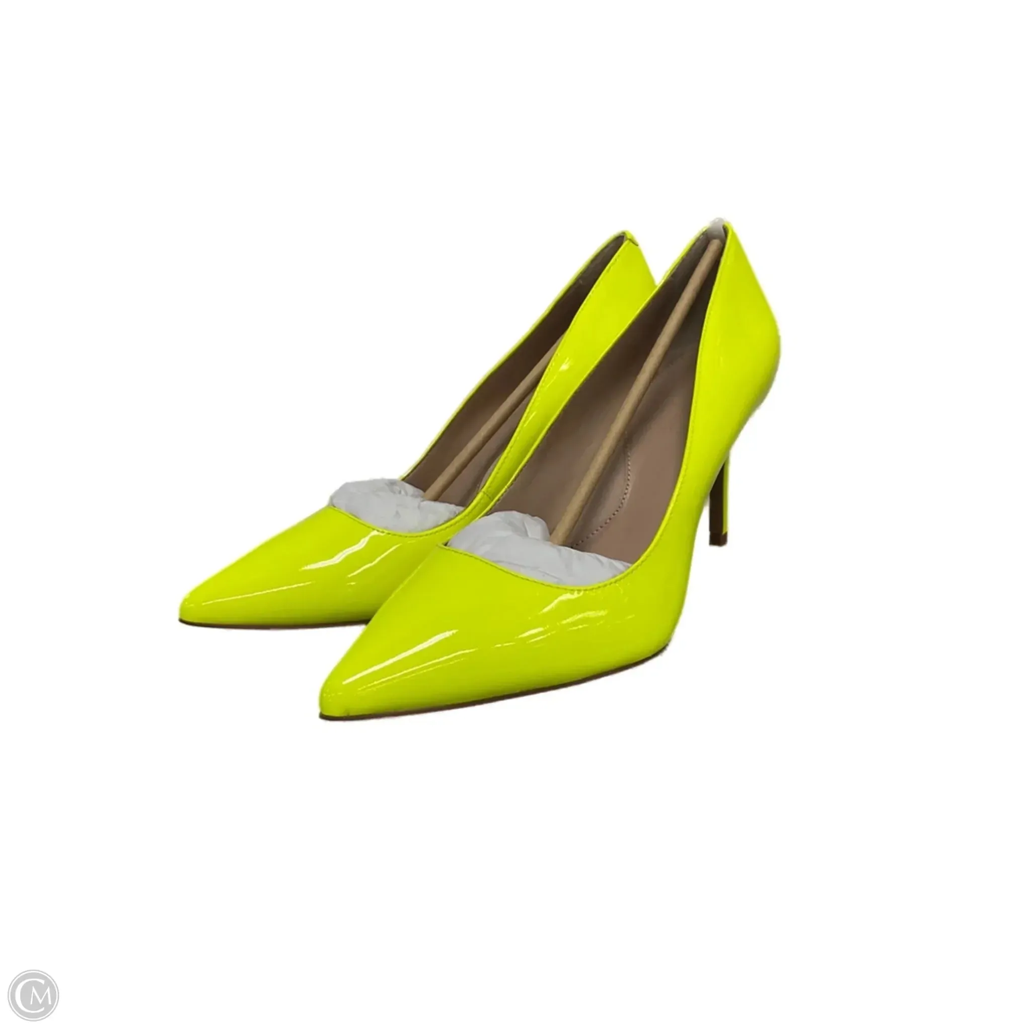 Shoes Heels Stiletto By Banana Republic In Yellow, Size: 9.5 Soft Motion