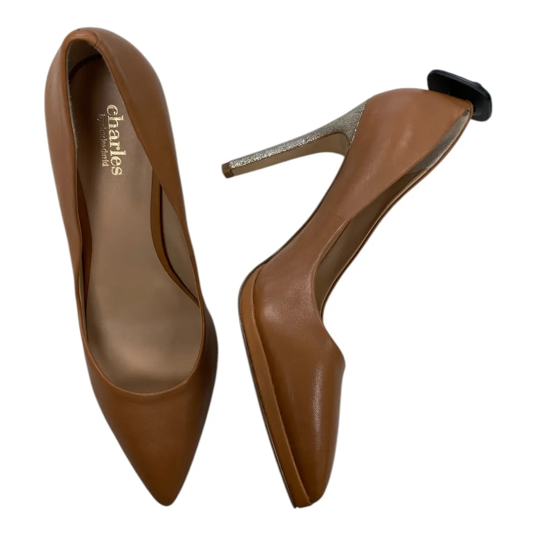 Shoes Heels Stiletto By Charles By Charles David In Brown, Size: 8.5 Powerful Mood Fashionable Boots