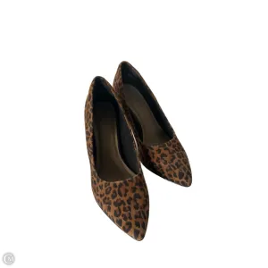 Shoes Heels Stiletto By Clarks In Animal Print, Size: 8.5 Casual Office Heels Feminine Touch