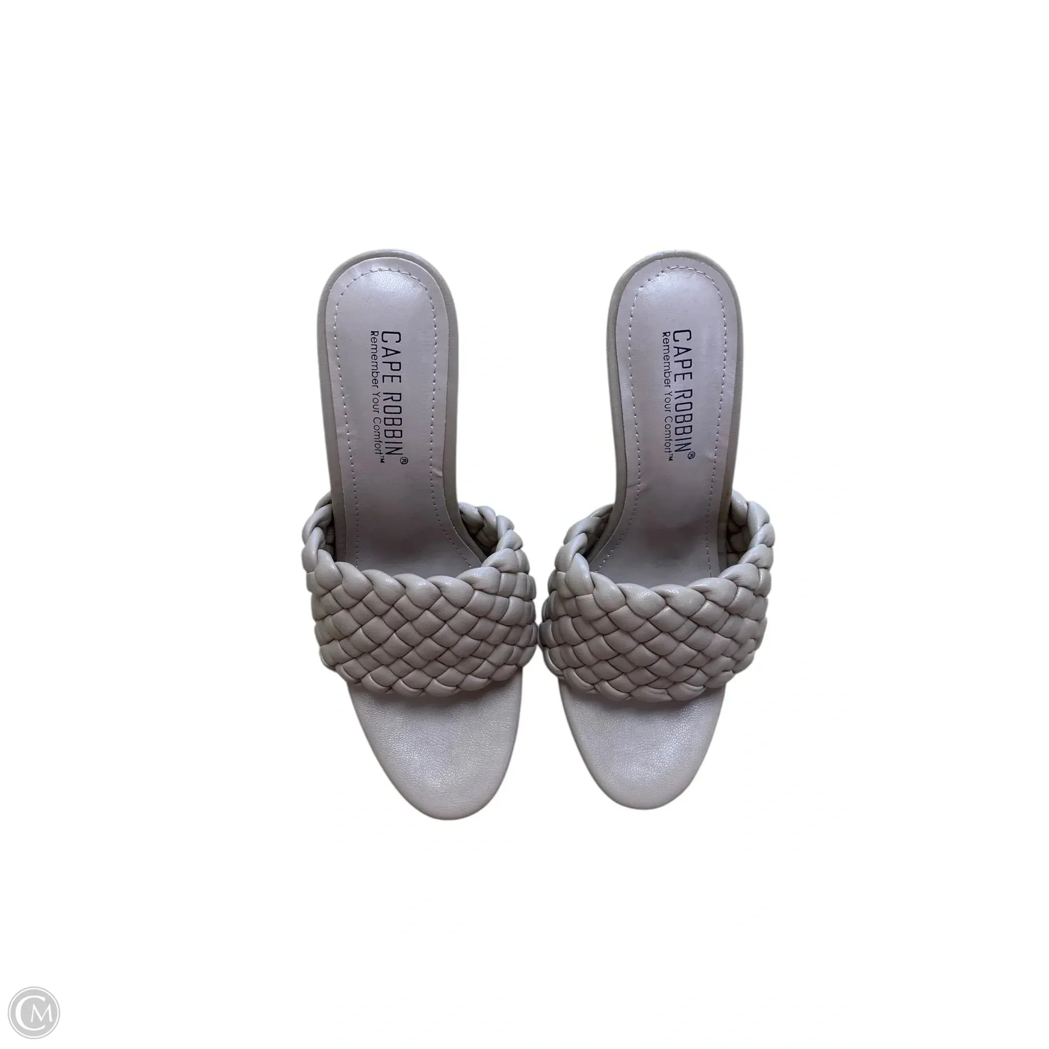 Trendy Platform Heels Shoes Heels Stiletto By Clothes Mentor In Cream, Size: 6
