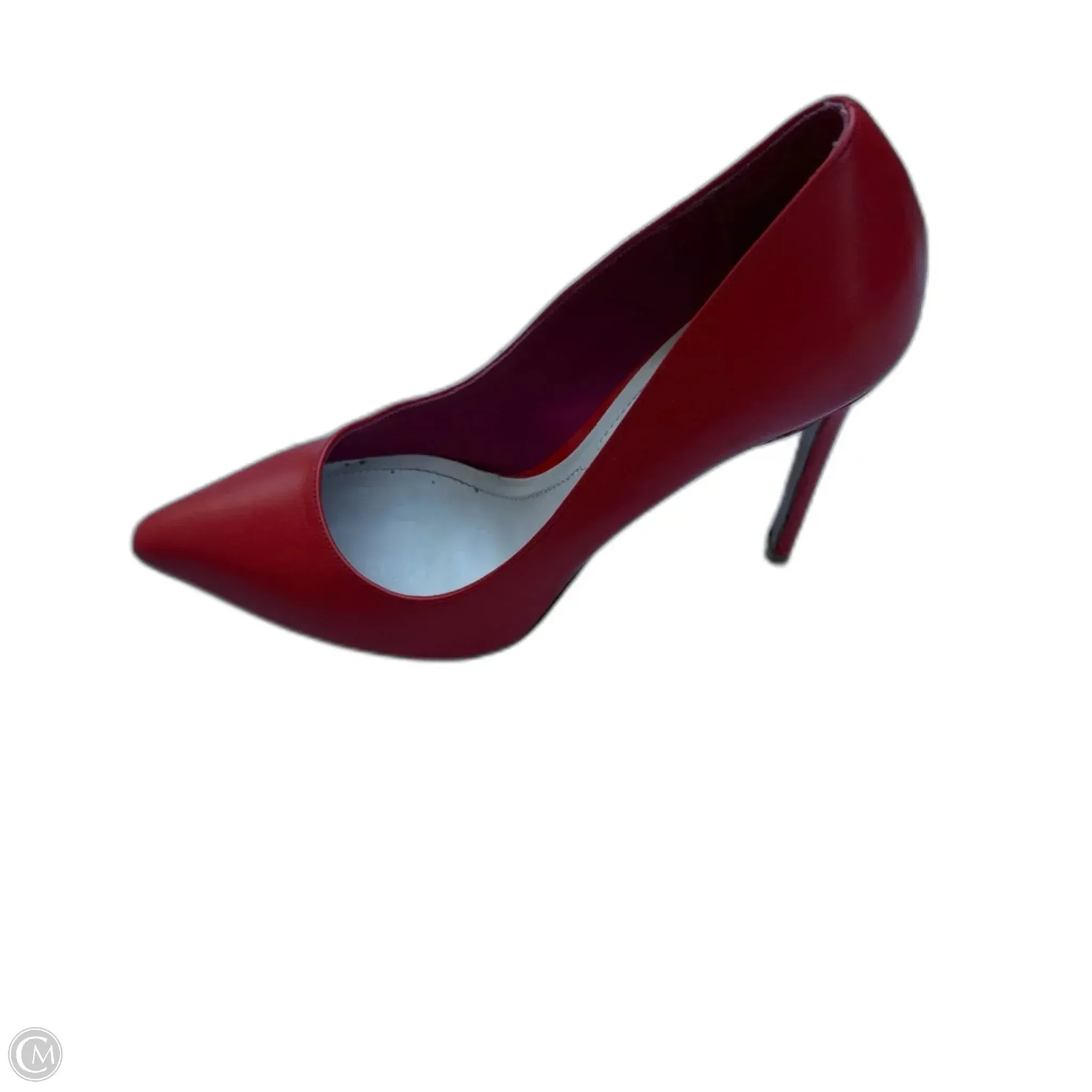 High Density Shoes Heels Stiletto By Cma In Red, Size: 5