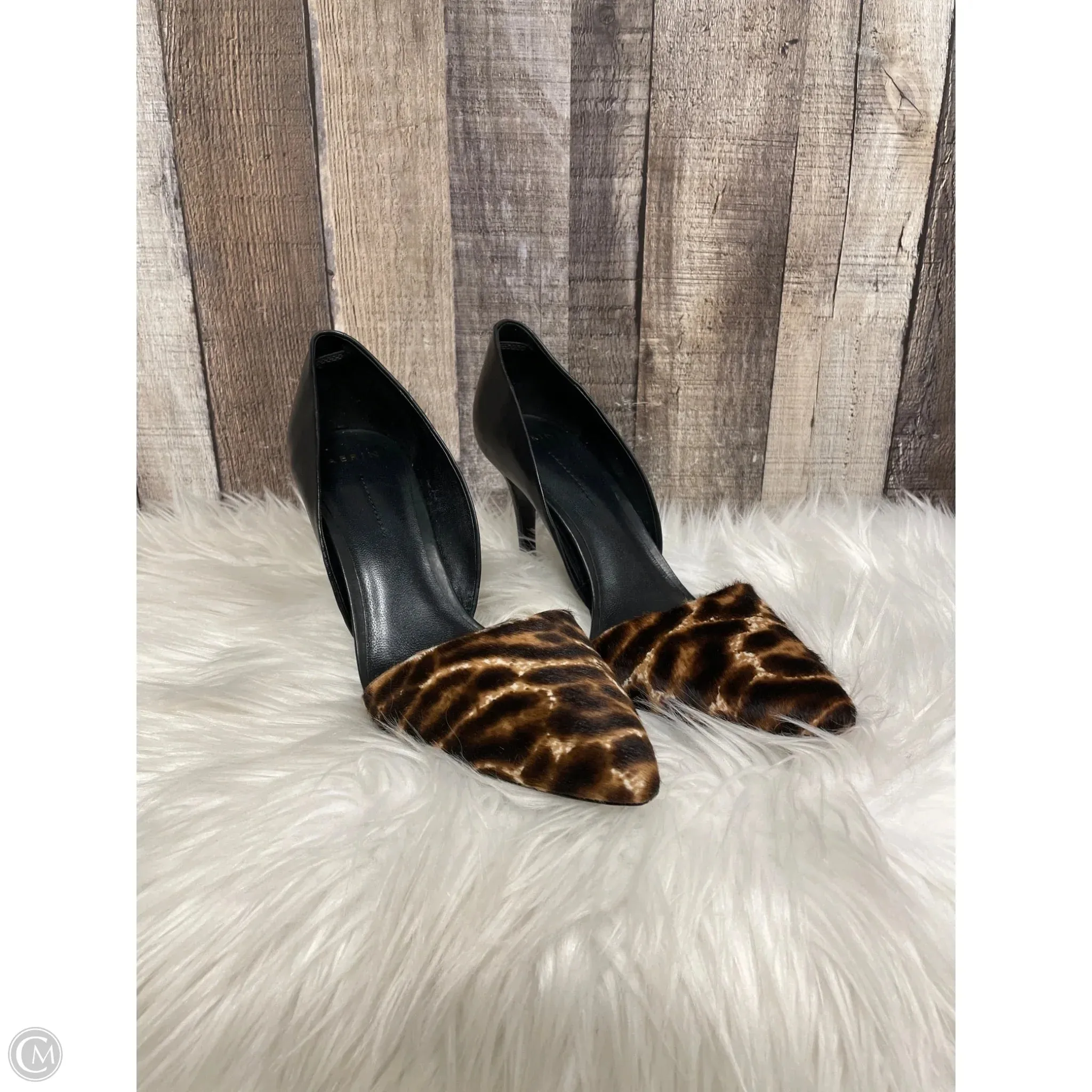 Minimalist Heels Shoes Heels Stiletto By Cmc In Animal Print, Size: 9.5