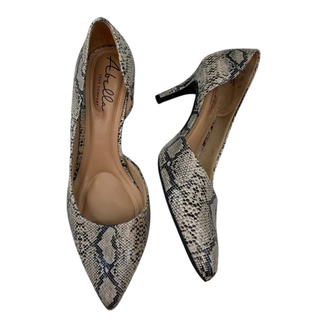 Shoes Heels Stiletto By Cmc In Snakeskin Print, Size:6 Responsive