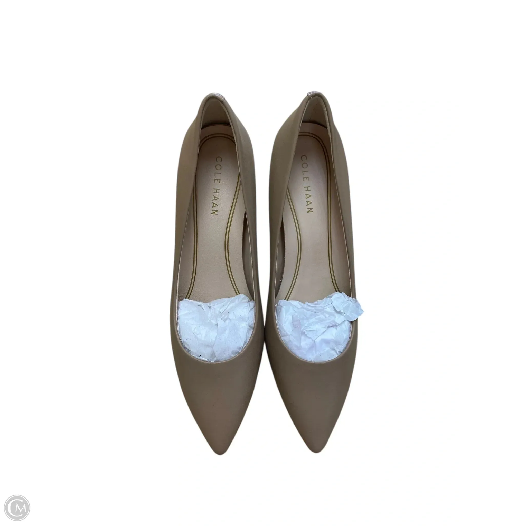 Chic Sandals Shoes Heels Stiletto By Cole-haan In Beige, Size: 10