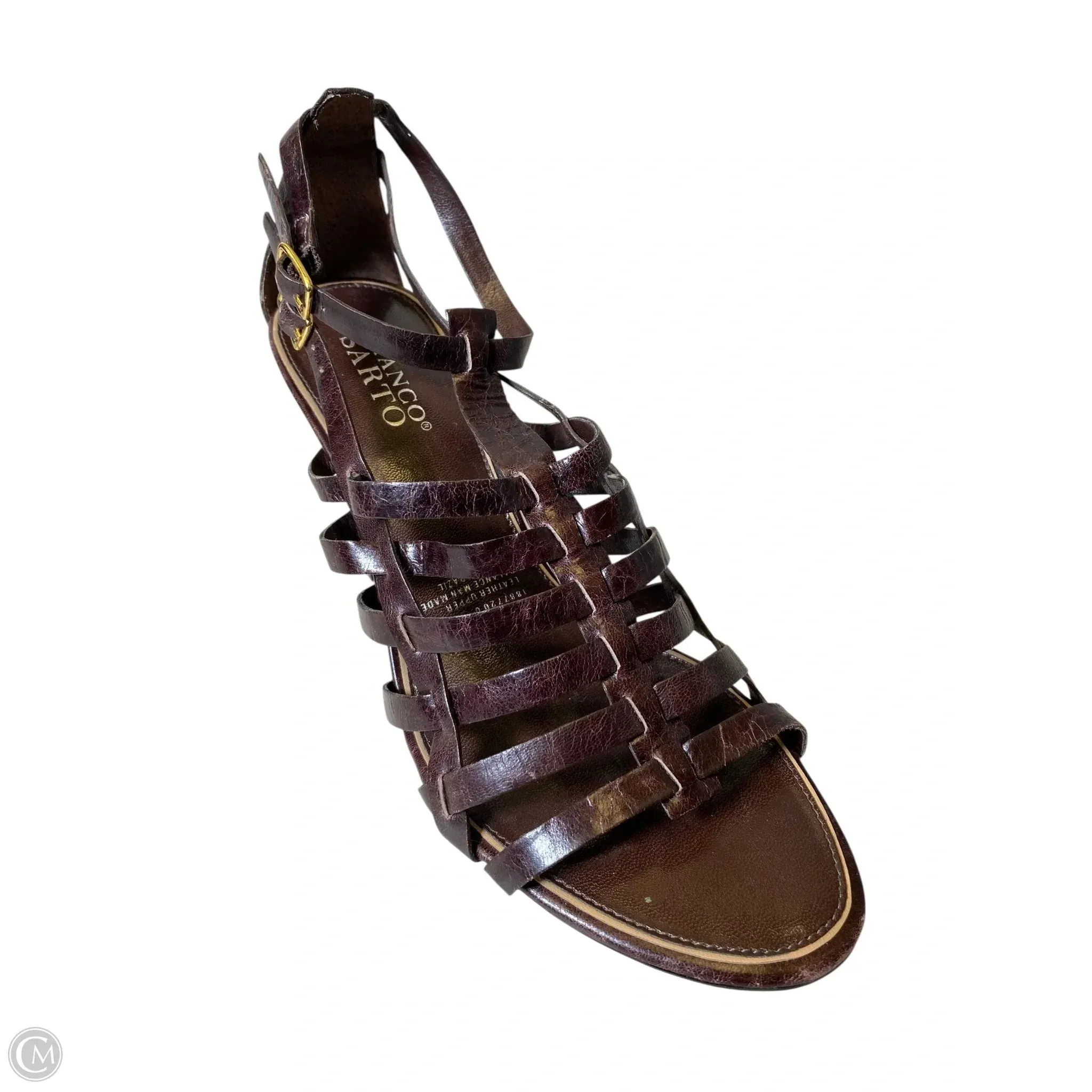 Winter Pumps Shoes Heels Stiletto By Franco Sarto In Brown, Size: 9