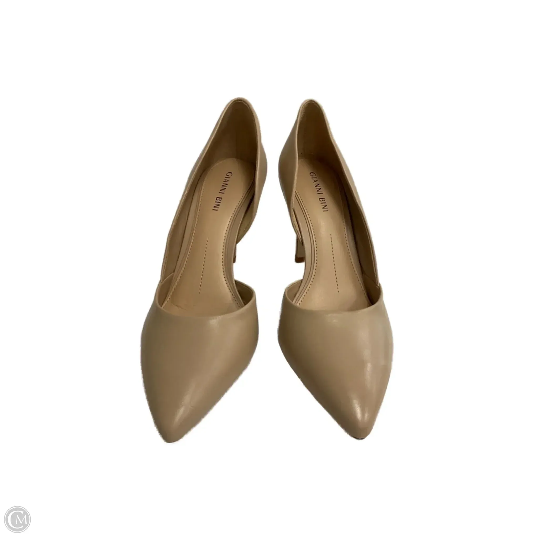 Shoes Heels Stiletto By Gianni Bini In Beige, Size: 7.5 Open Toe Shoes Foot Protection