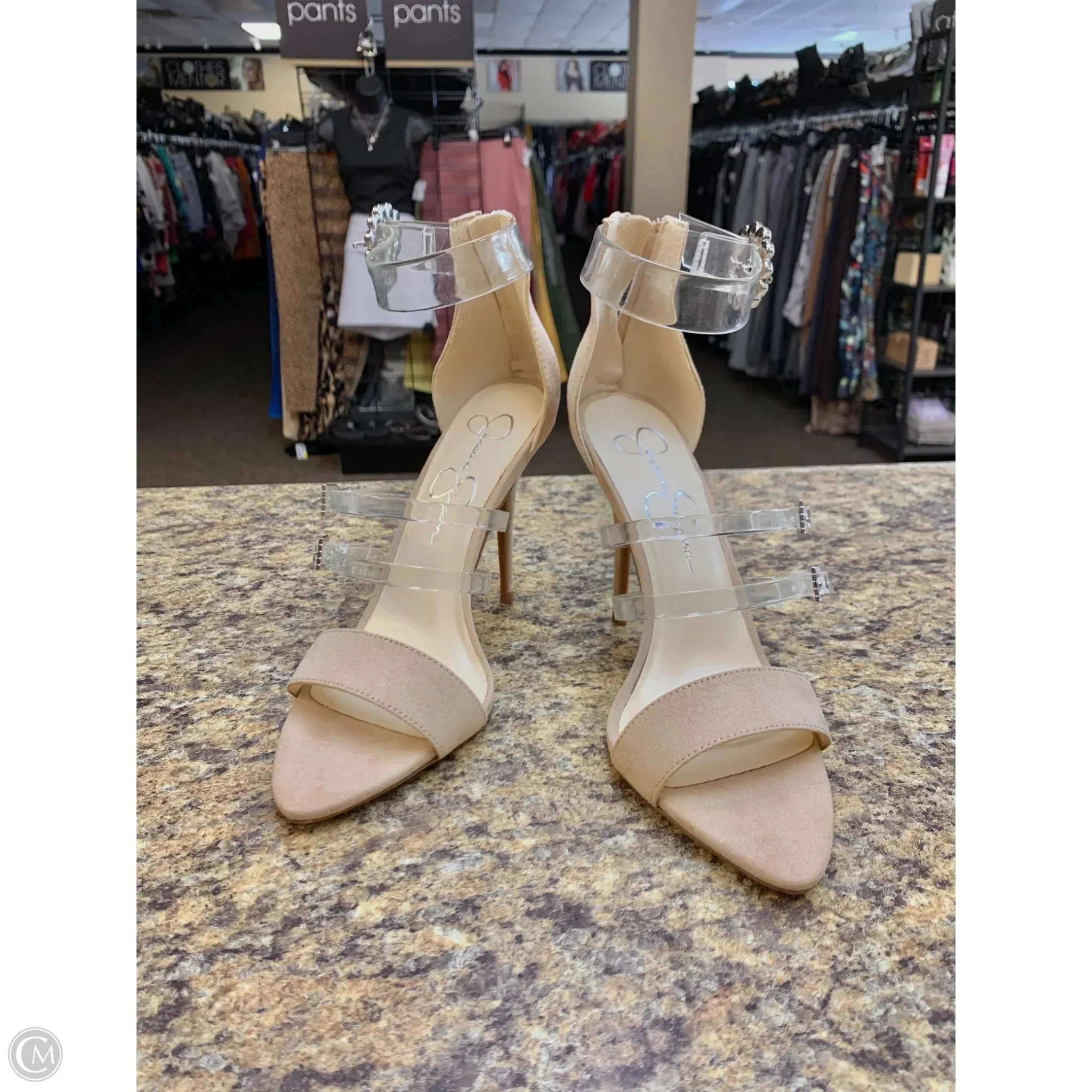 Shoes Heels Stiletto By Jessica Simpson In Beige, Size: 8.5 Flexible Movement Smart Casual Heels
