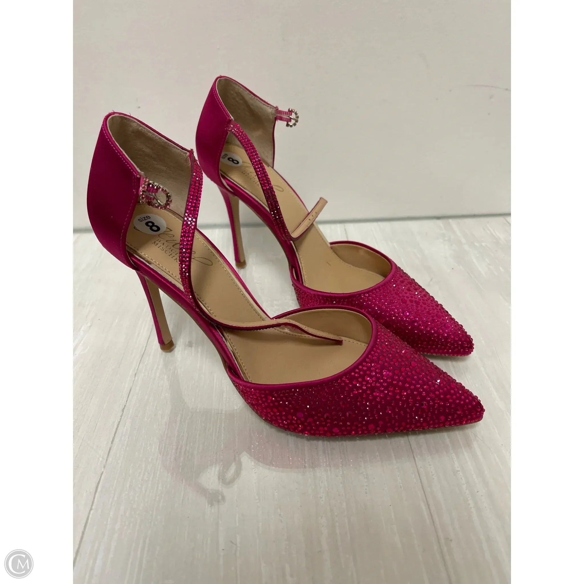 Refined touch Shoes Heels Stiletto By Jewell In Pink, Size: 8