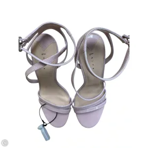 Bright Mood Chunky Heels Shoes Heels Stiletto By Leith In Pink, Size: 9