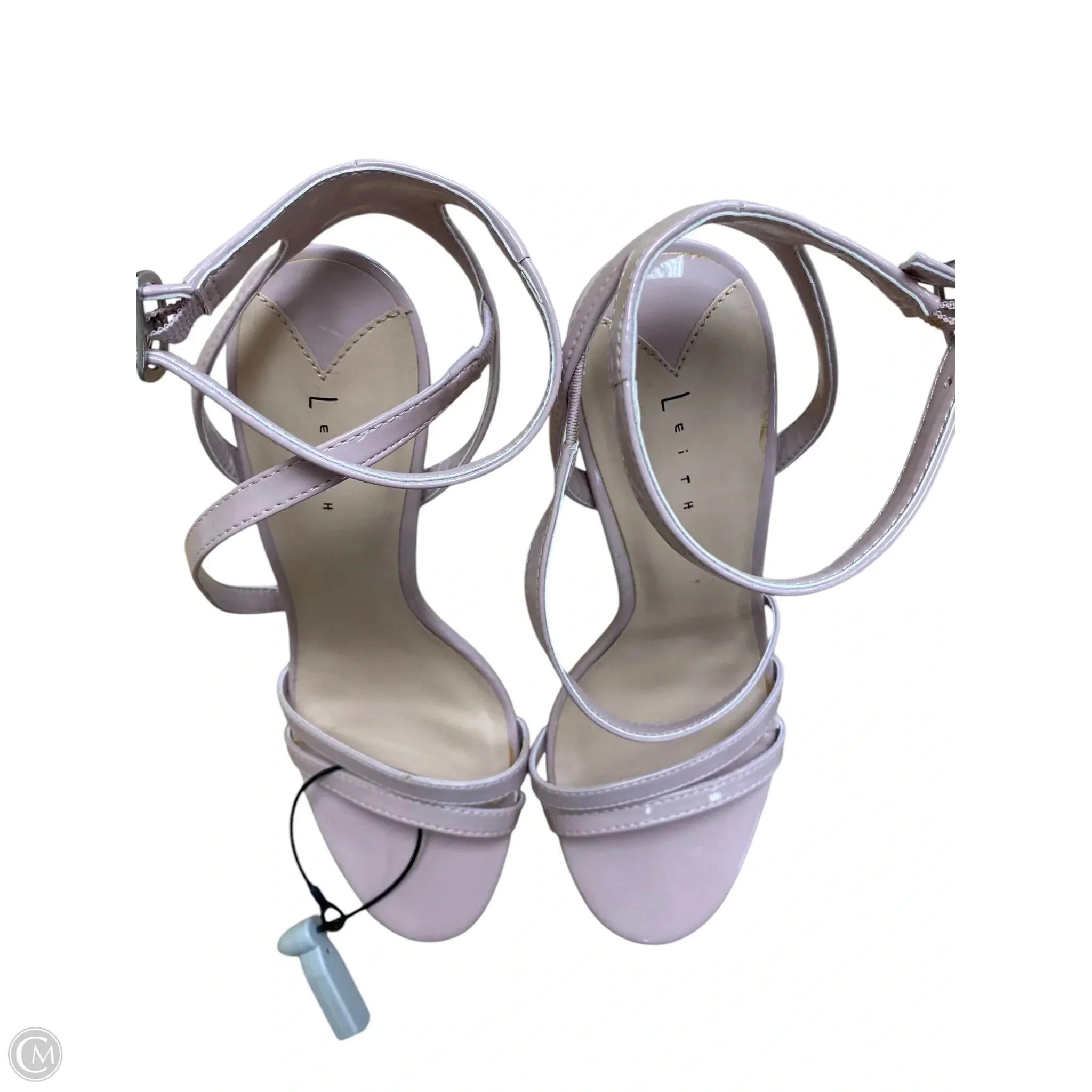 Bright Mood Chunky Heels Shoes Heels Stiletto By Leith In Pink, Size: 9