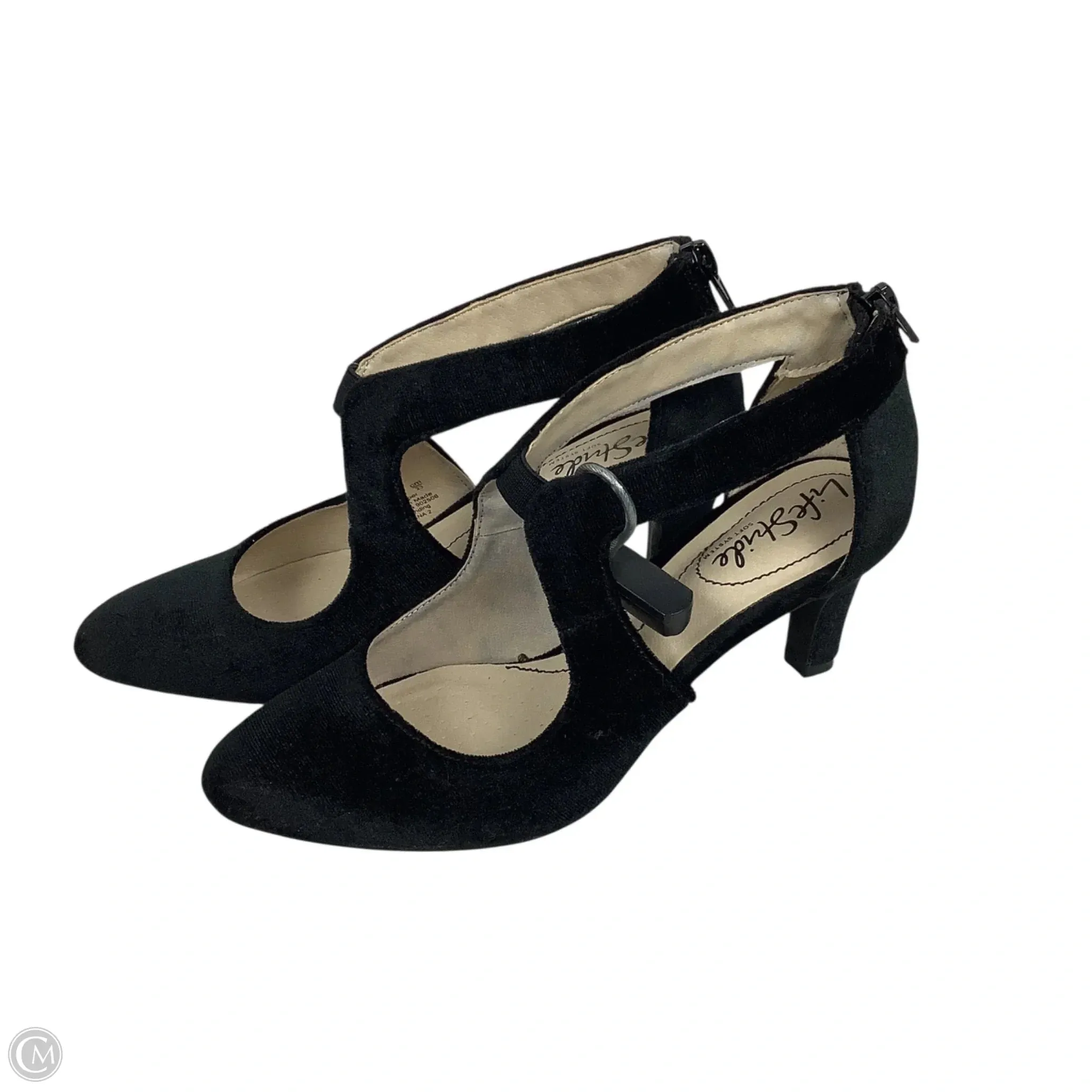 Shoes Heels Stiletto By Life Stride In Black, Size: 6 Fashionable Booties Polished Style