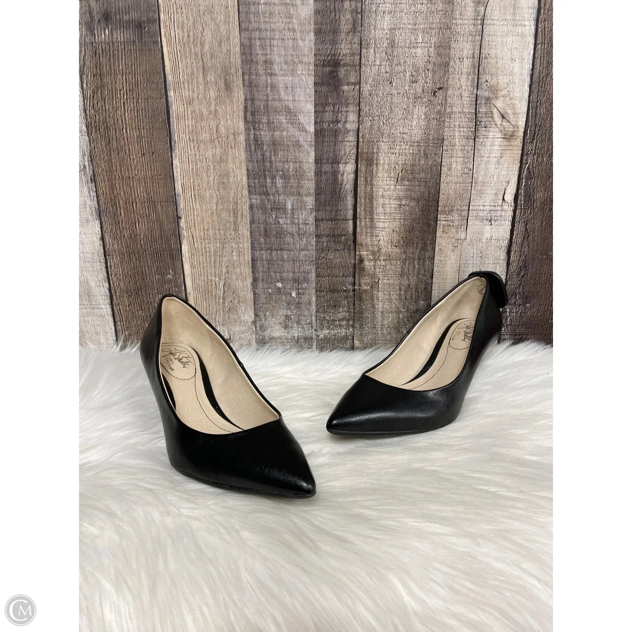 Shoes Heels Stiletto By Life Stride In Black, Size: 6.5 Black Stiletto Shoes Elastic Band