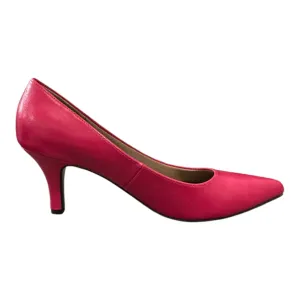 Boho Style Heels Durable Build Shoes Heels Stiletto By Life Stride In Pink, Size:10