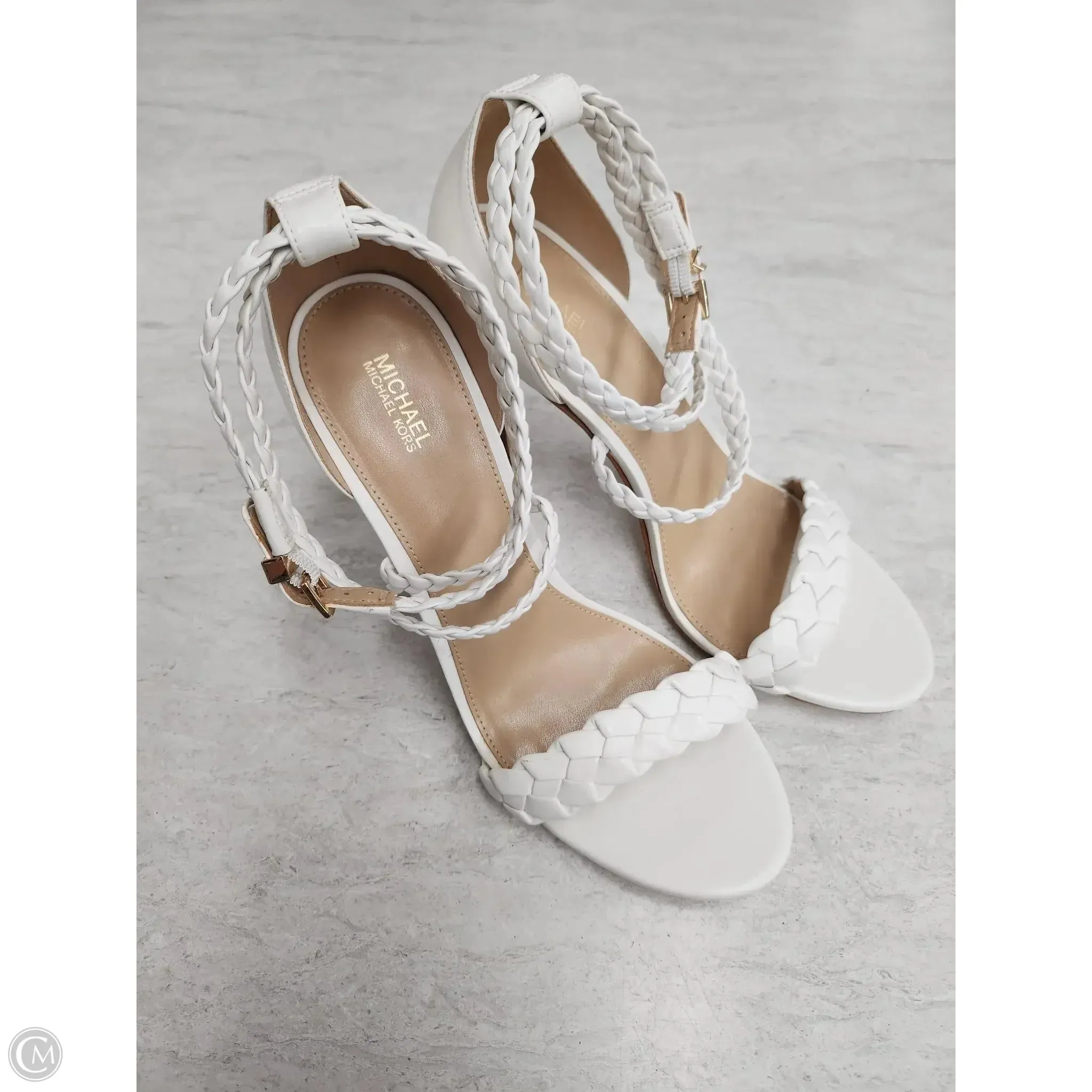 Dressy High Heels Weekend Fun Shoes Heels Stiletto By Michael By Michael Kors In White, Size: 10