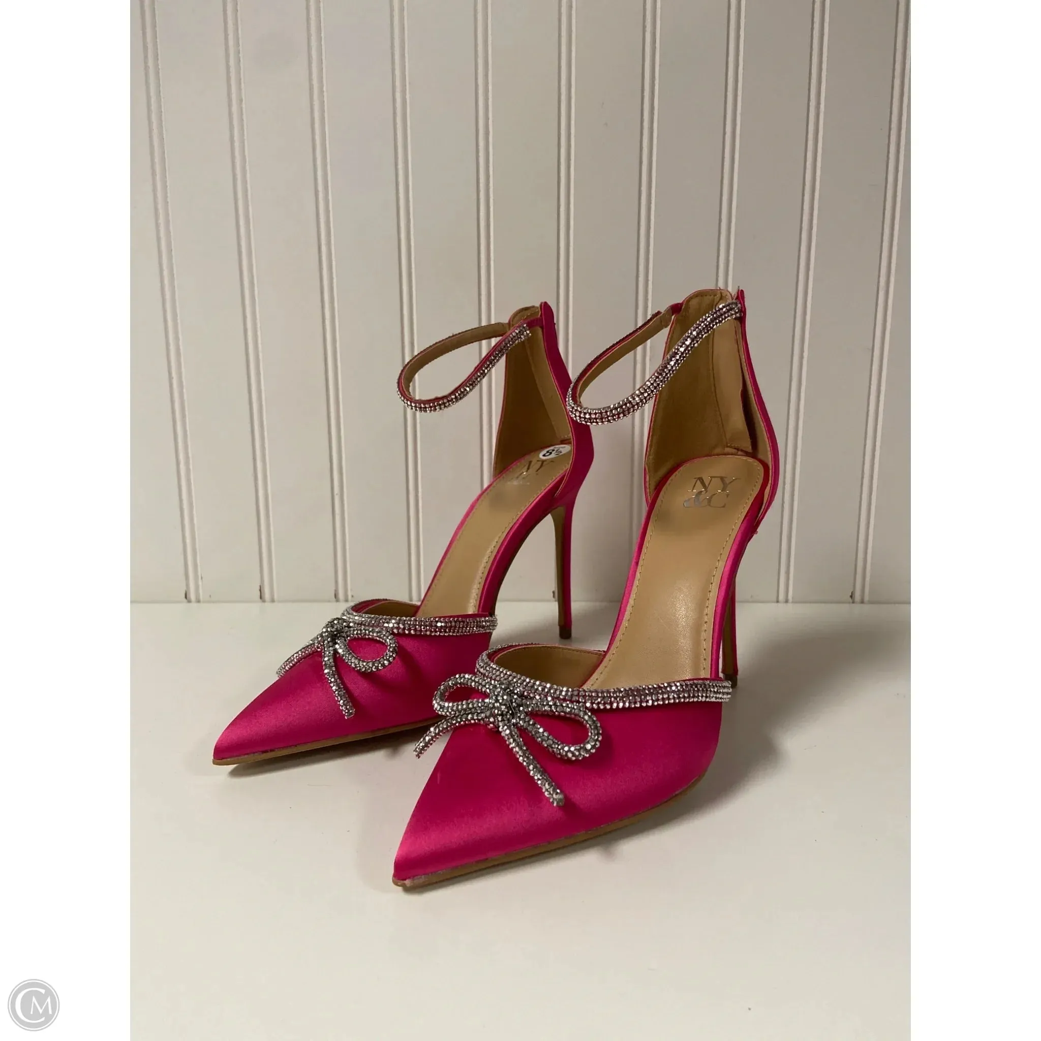Shoes Heels Stiletto By New York And Co In Pink, Size: 8.5 Sharp Look