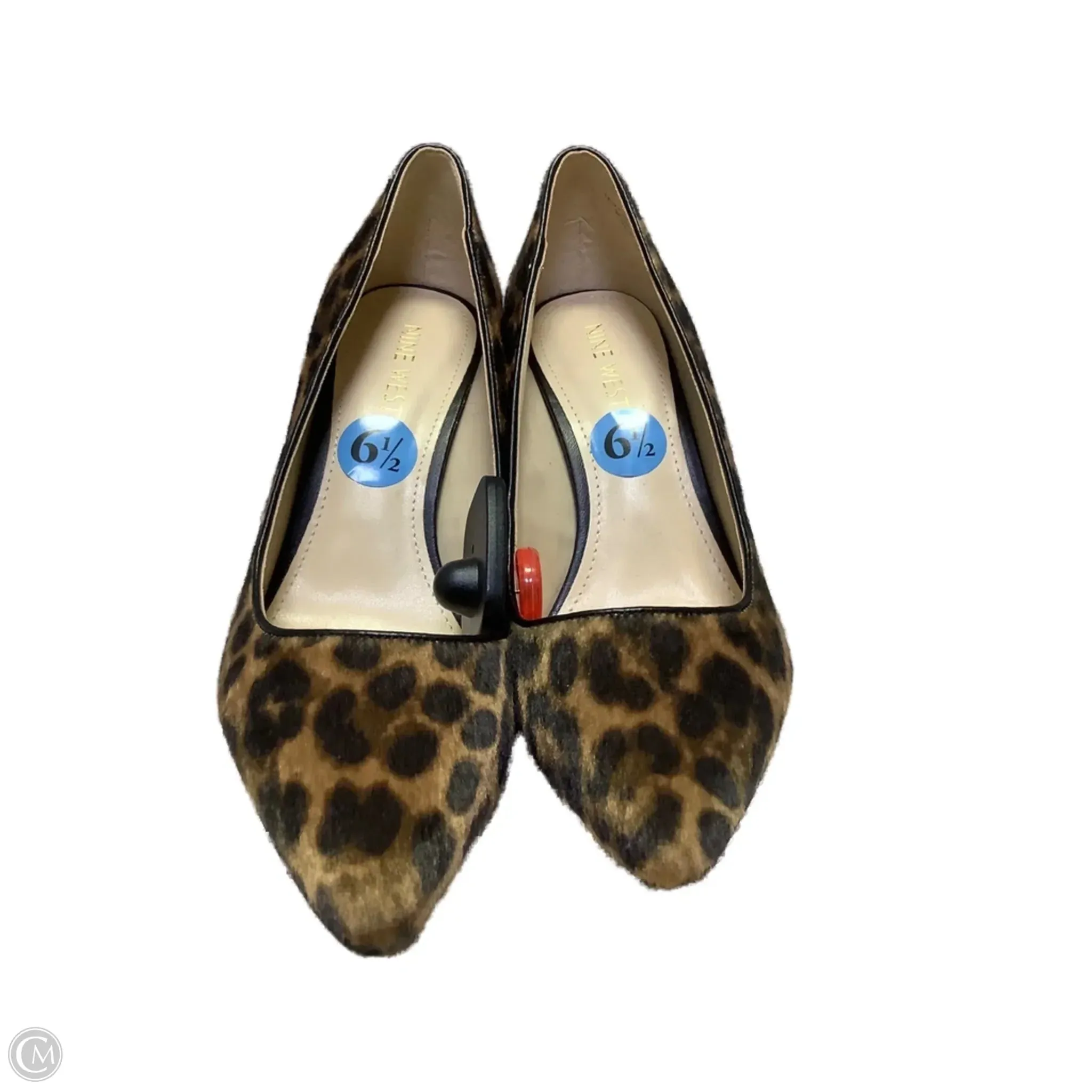 City Chic New Classic Shoes Heels Stiletto By Nine West In Animal Print, Size: 6.5