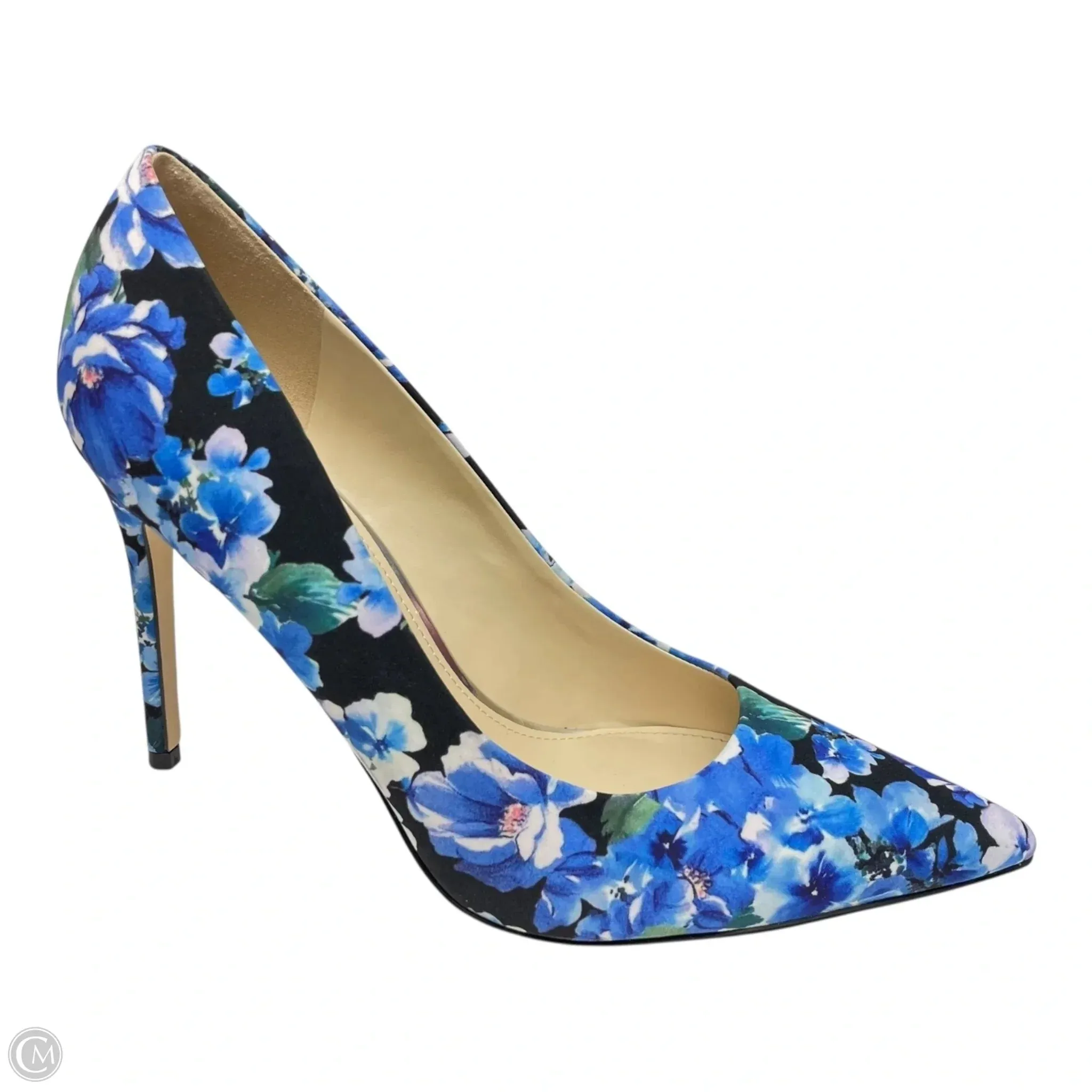 Shoes Heels Stiletto By Nine West In Blue, Size: 10 Flirty Mood