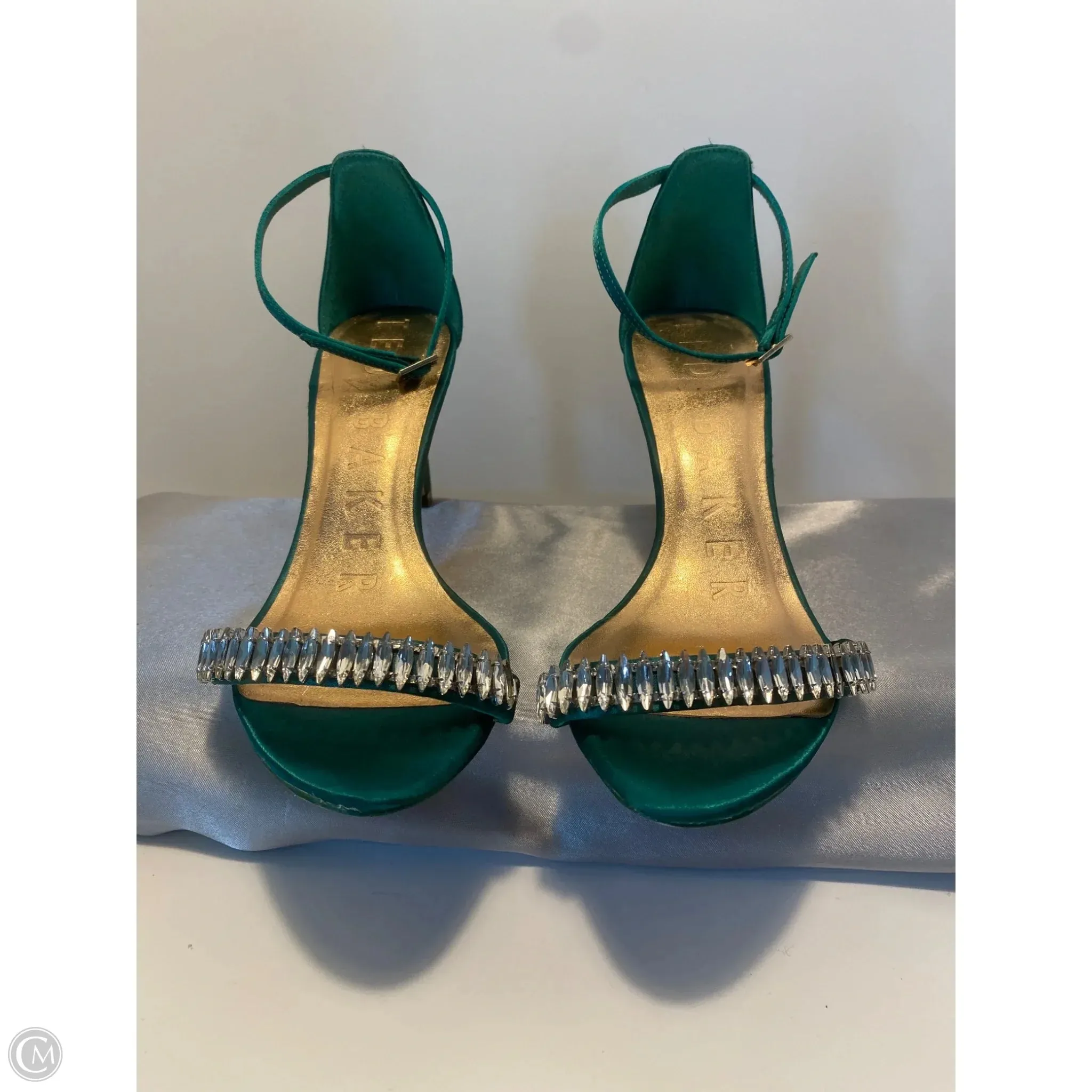 Shoes Heels Stiletto By Ted Baker In Green, Size: 8 Evening Heels High Fashion Shoes