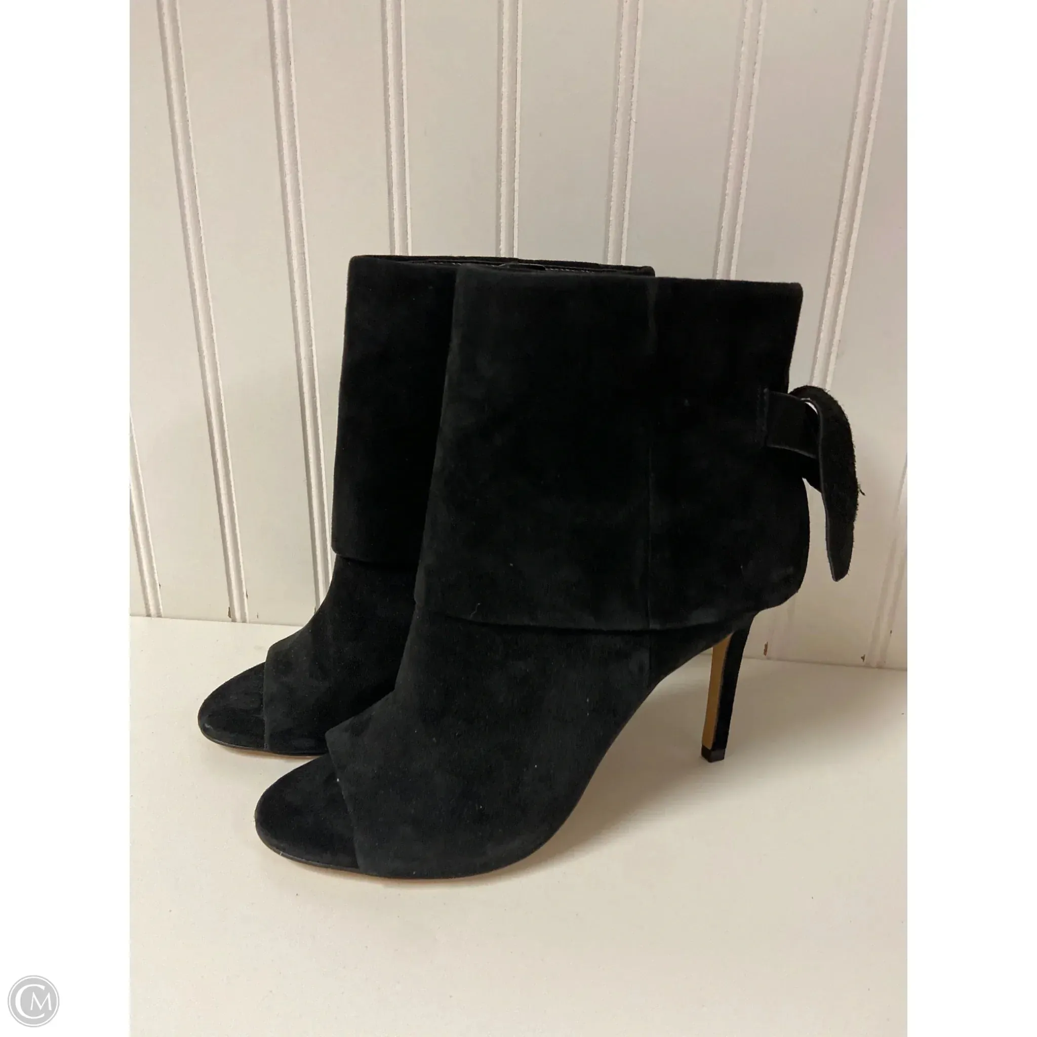 Outdoor Mood Shoes Heels Stiletto By Vince Camuto In Black, Size: 6