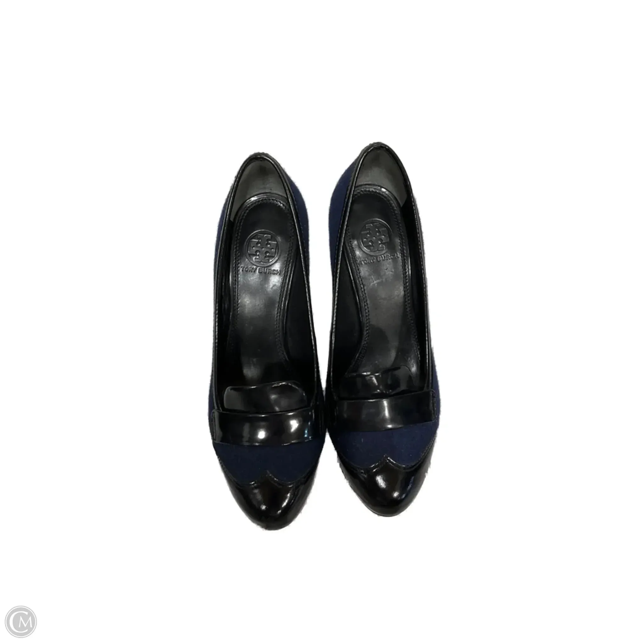 Shoes High Heel By Tory Burch In Blue, Size: 6.5 Evening Heels Anti Slip Sole