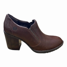 All Occasion Chic Heels Shoes Heels Block By Born In Brown, Size: 7