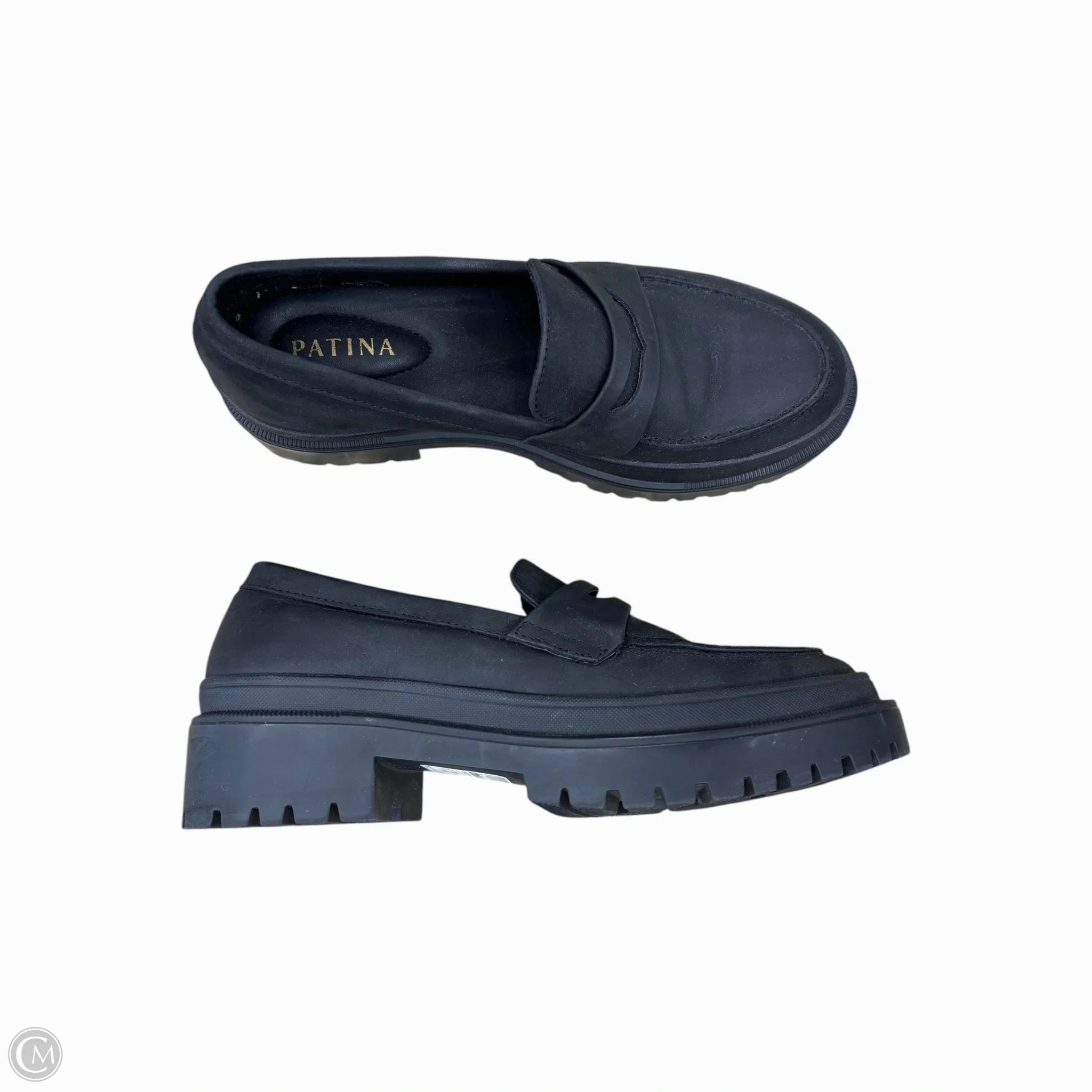 Shoes Heels Block By Clothes Mentor In Black, Size: 8.5 Weekend Energy