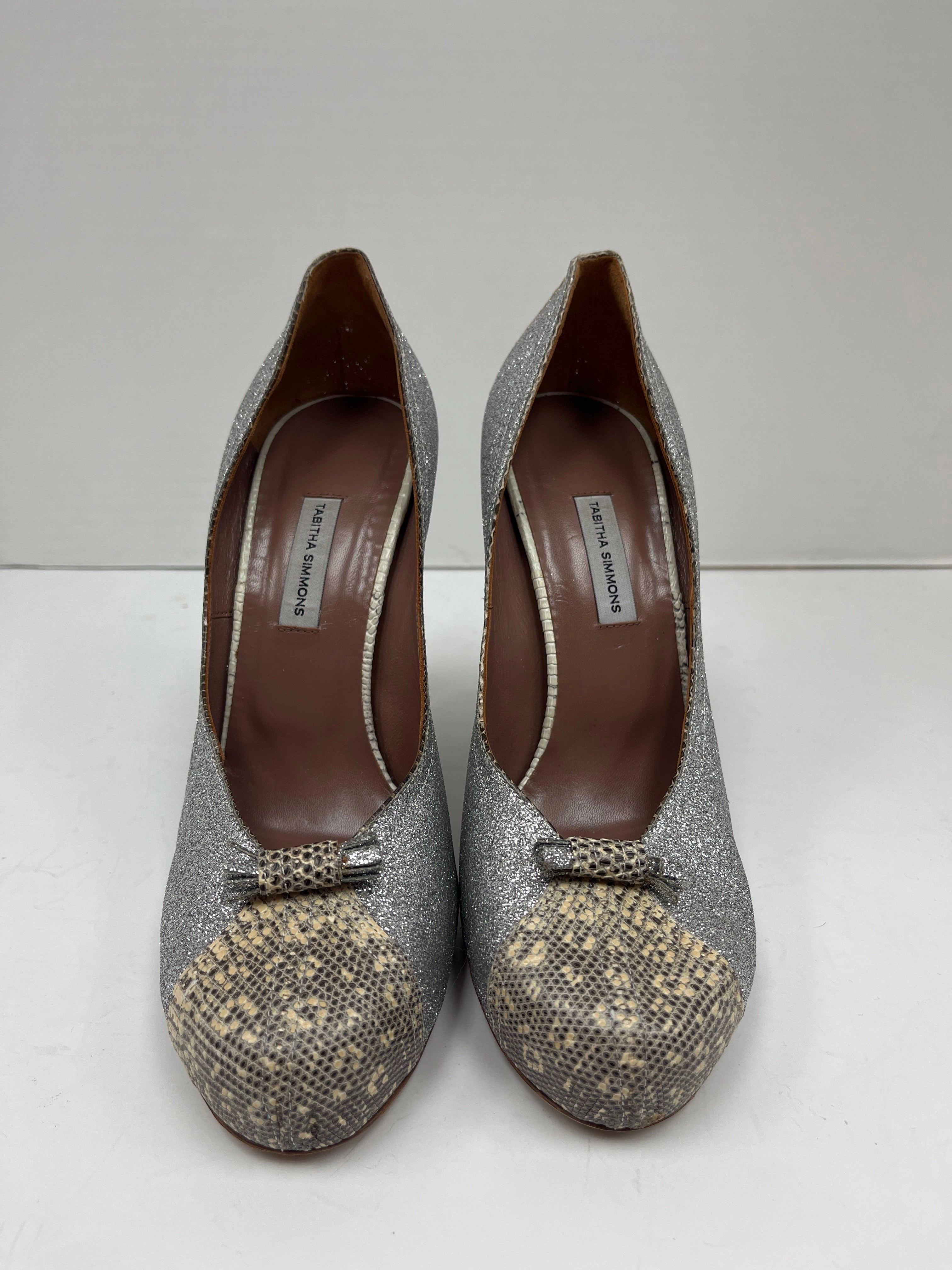 light texture Shoes Heels Block By Clothes Mentor  Size: 9.5